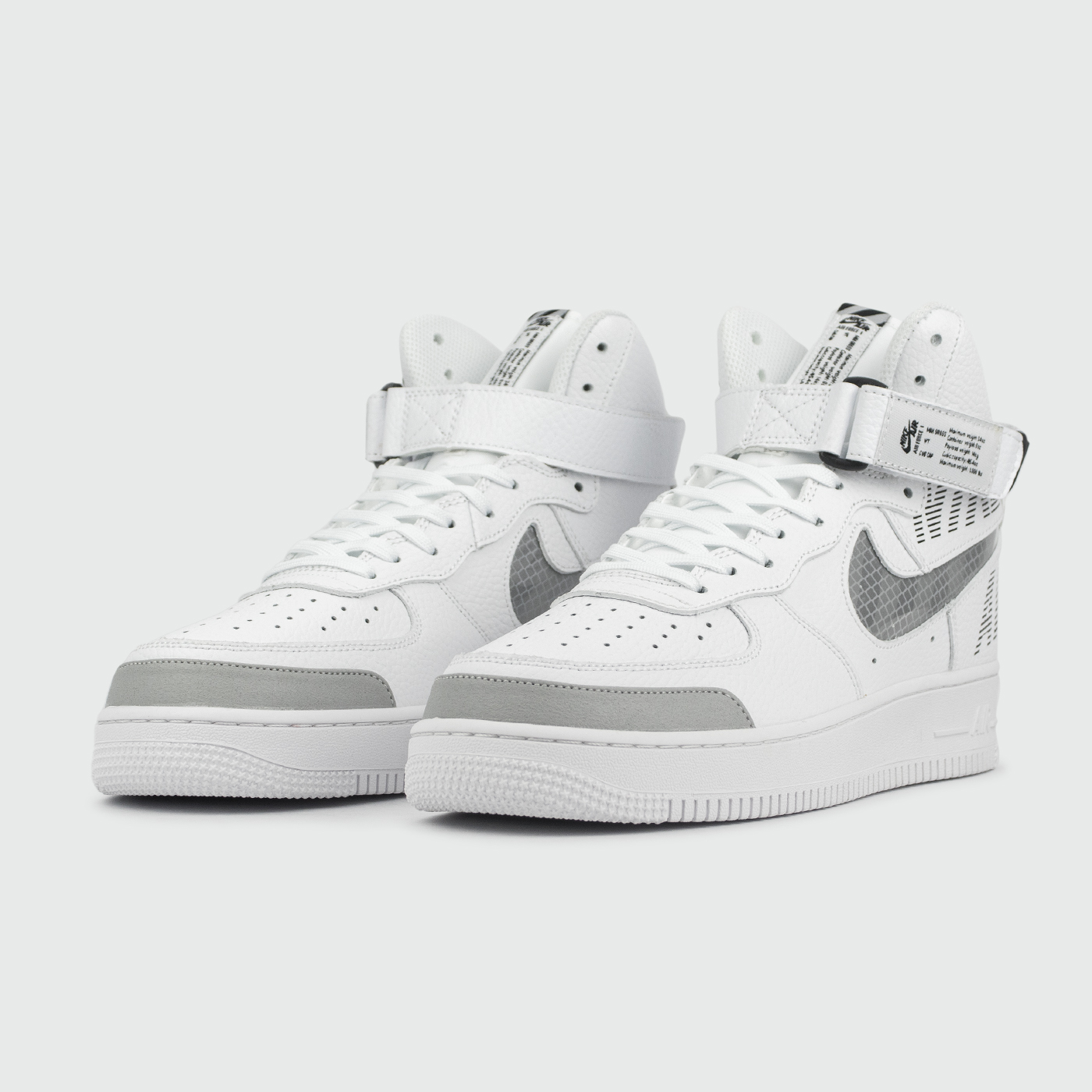 Кроссовки Nike Air Force 1 High Under Construction White Кроссовки Nike Air Force 1 High Under Construction White