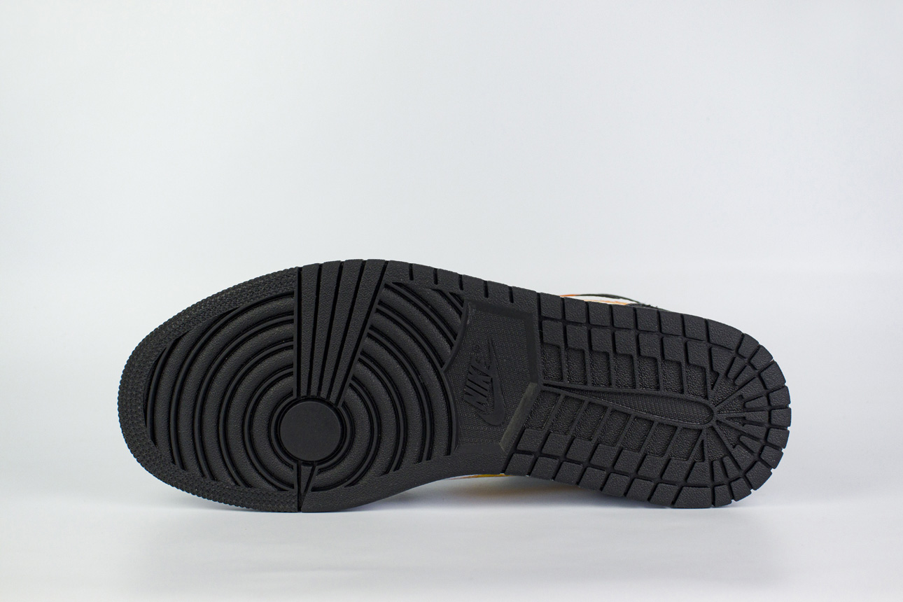 Кроссовки Nike Air Jordan 1 Zig Zag Black / Orange Кроссовки Nike Air Jordan 1 Zig Zag Black / Orange