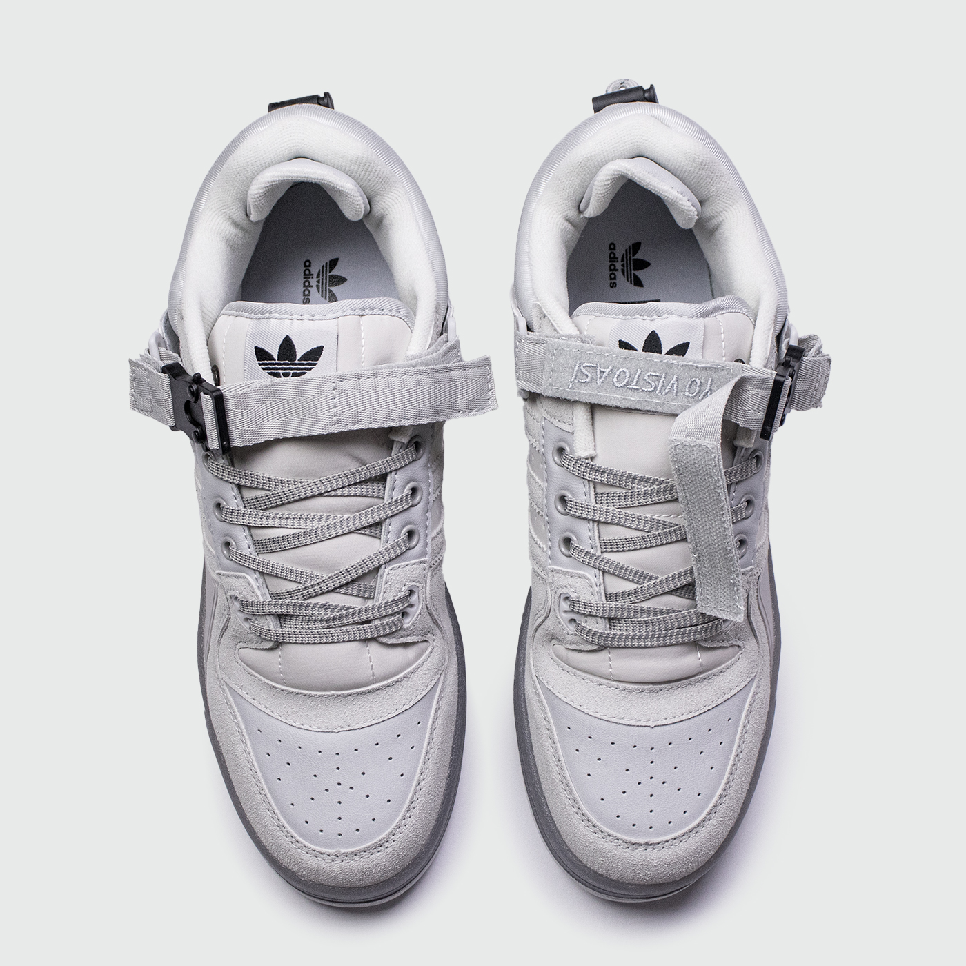 Кроссовки Adidas Forum Low x Bad Bunny Light Grey