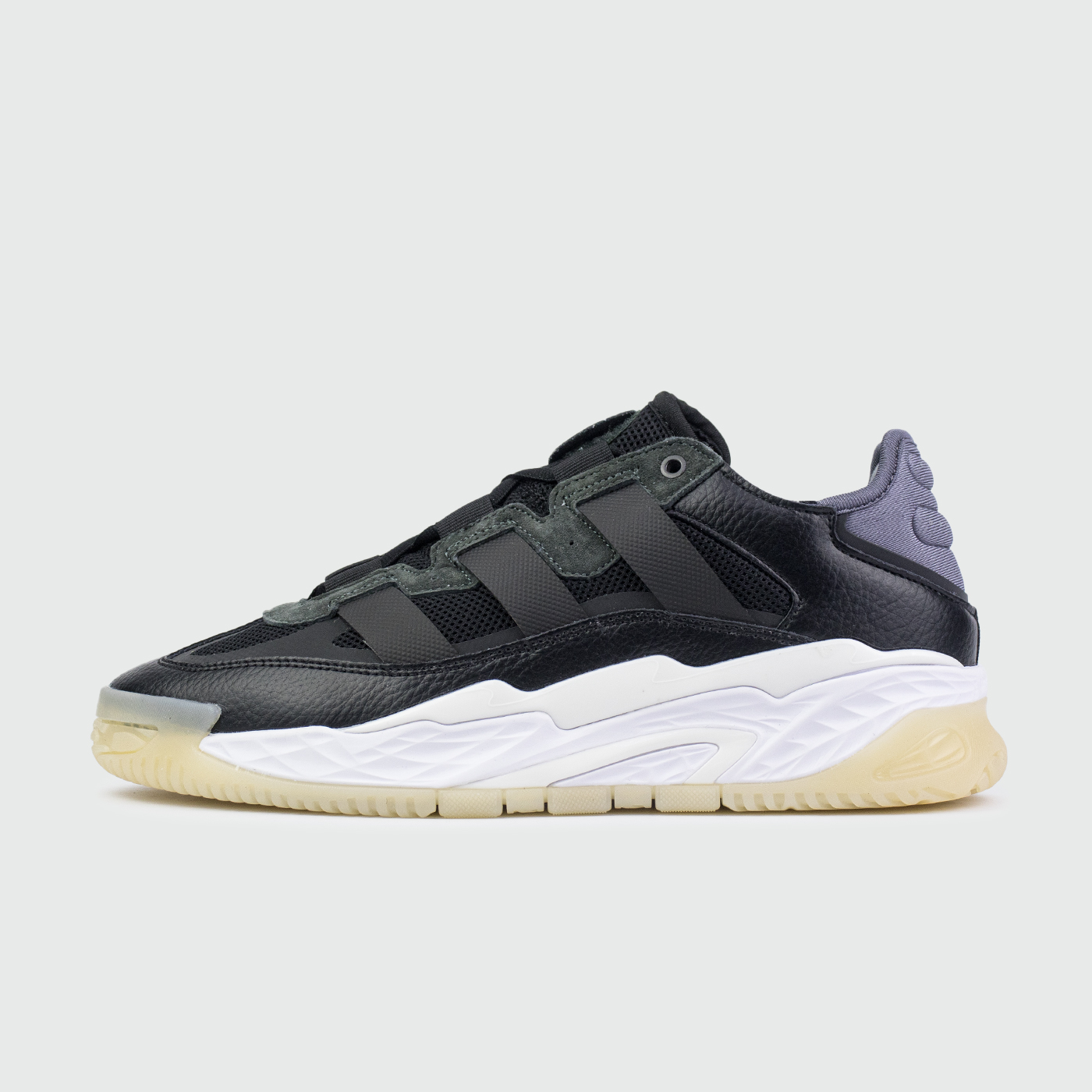 Кроссовки Adidas Niteball Black / Clear sole Кроссовки Adidas Niteball Black / Clear sole