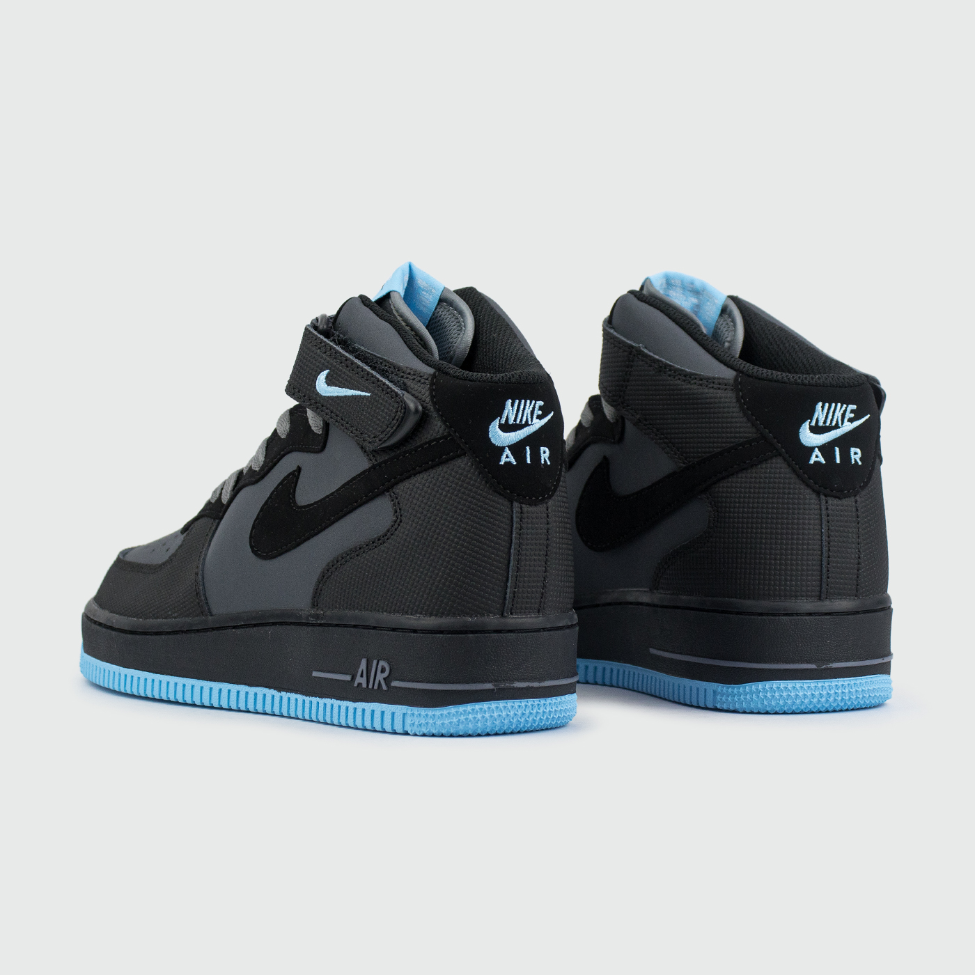 Кроссовки Nike Air Force 1 Grey / Blue Ftwr. Кроссовки Nike Air Force 1 Grey / Blue Ftwr.