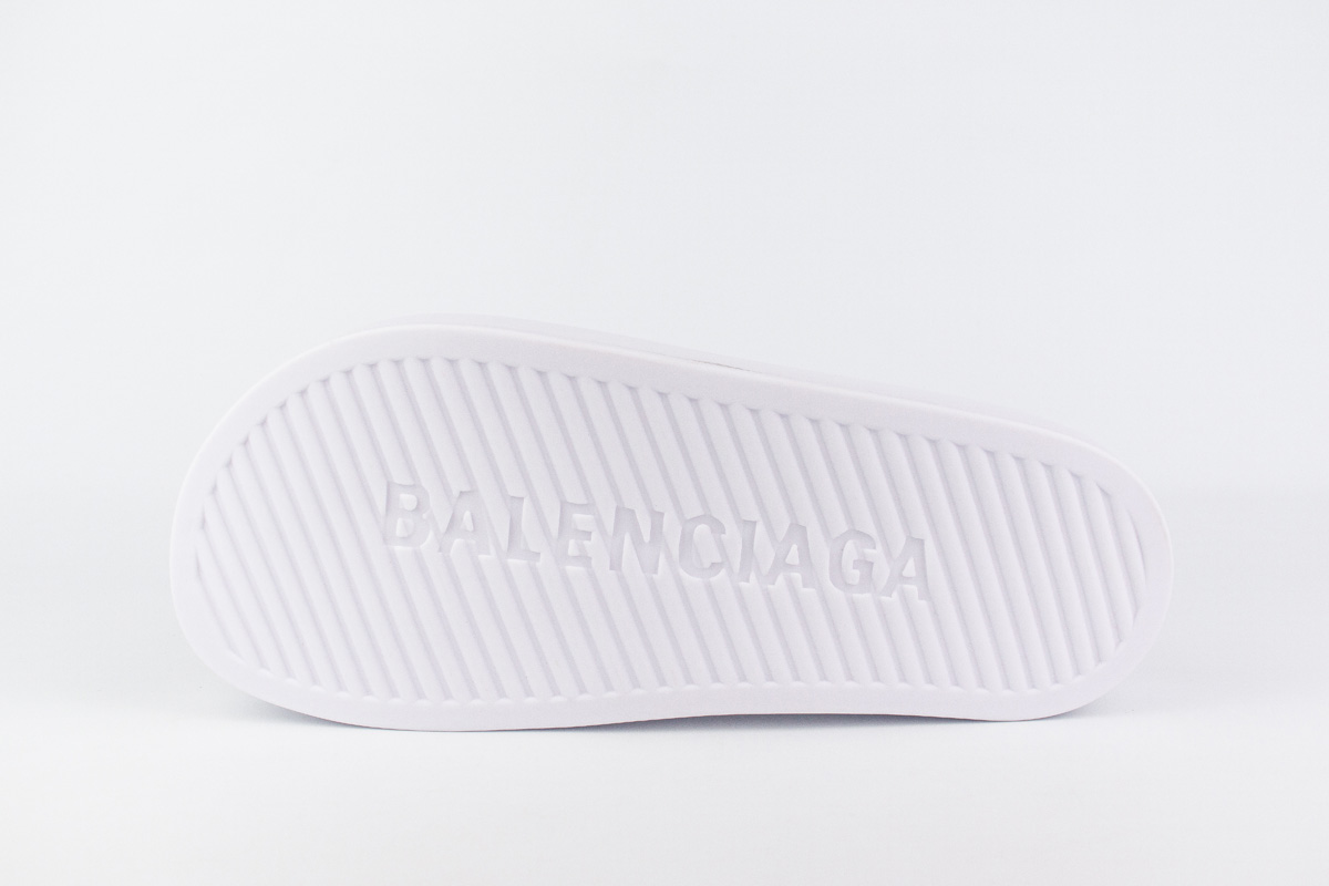 Шлепанцы Balenciaga Chunky Slide White Шлепанцы Balenciaga Chunky Slide White