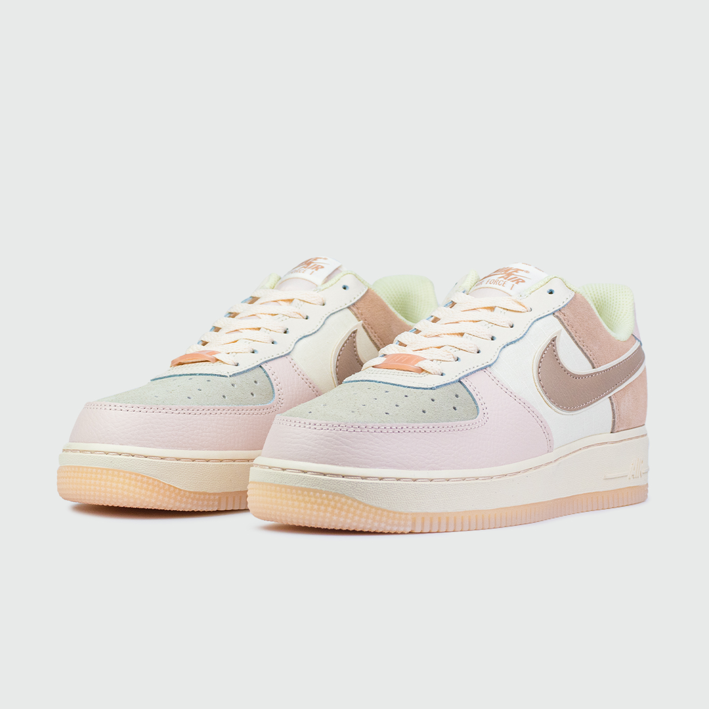 Кроссовки Nike Air Force 1 Low Wmns Pink / Brown Кроссовки Nike Air Force 1 Low Wmns Pink / Brown
