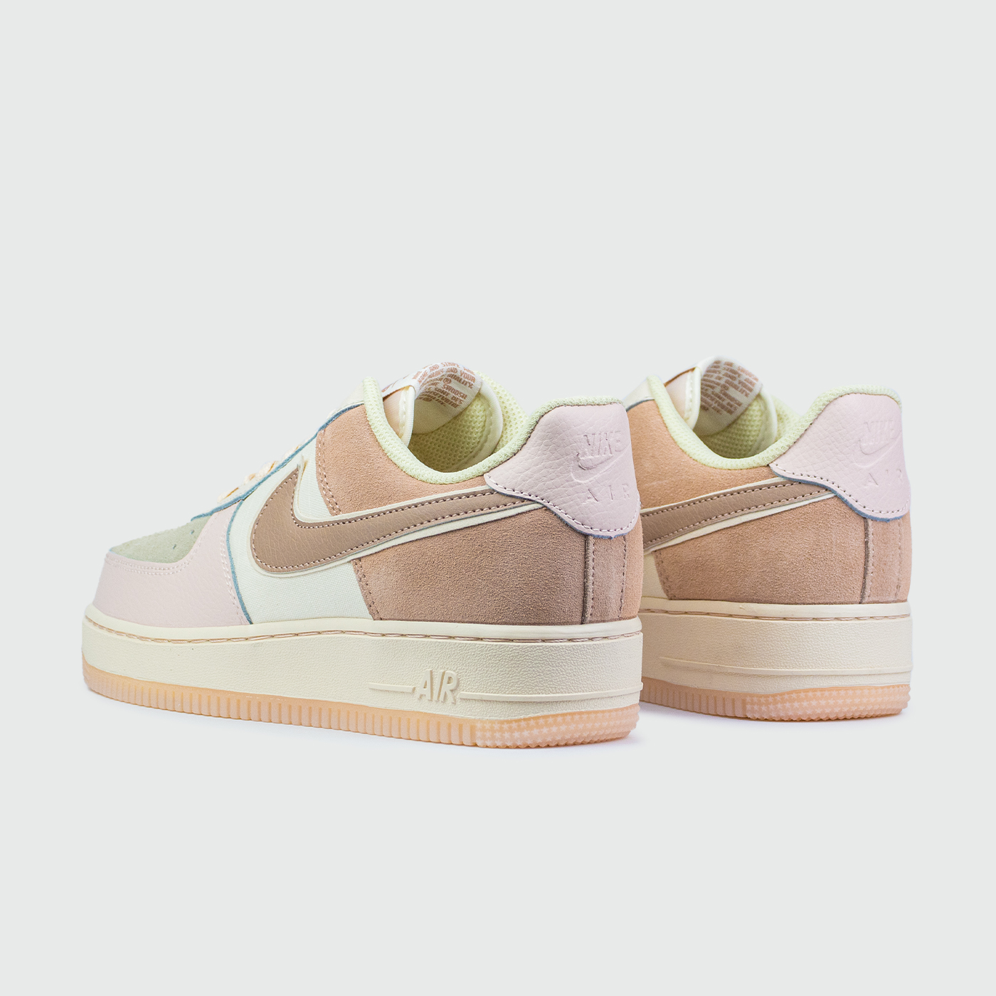 Кроссовки Nike Air Force 1 Low Wmns Pink / Brown Кроссовки Nike Air Force 1 Low Wmns Pink / Brown