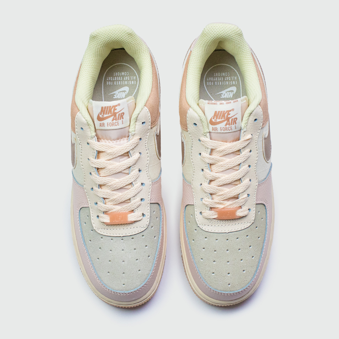 Кроссовки Nike Air Force 1 Low Wmns Pink / Brown Кроссовки Nike Air Force 1 Low Wmns Pink / Brown