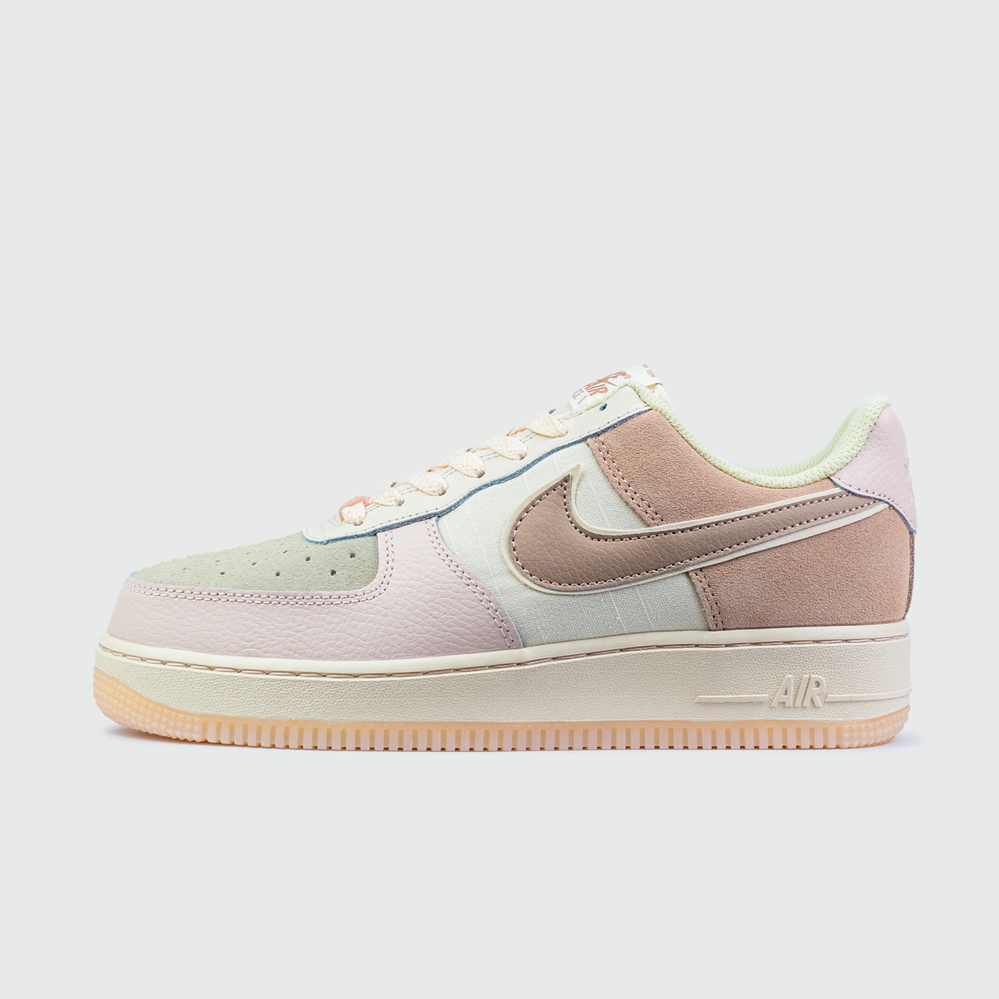Кроссовки Nike Air Force 1 Low Wmns Pink / Brown Кроссовки Nike Air Force 1 Low Wmns Pink / Brown