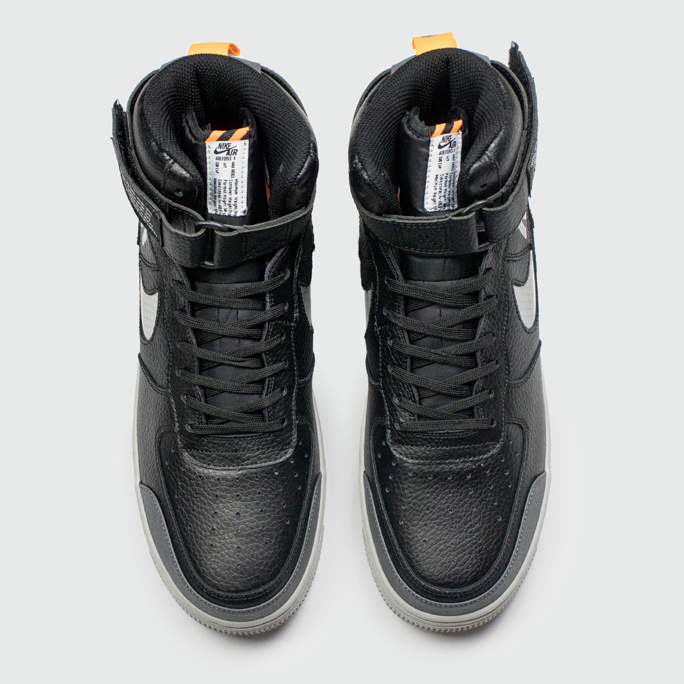 Кроссовки Nike Air Force 1 High Under Construction Black / Grey Кроссовки Nike Air Force 1 High Under Construction Black / Grey