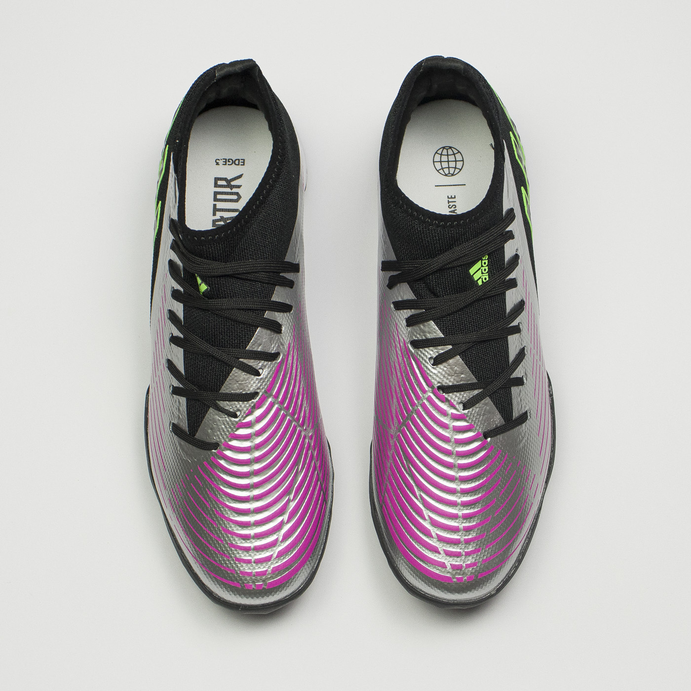 Грунтовки Adidas Predator Edge.3 Low TF Silver / Black Грунтовки Adidas Predator Edge.3 Low TF Silver / Black