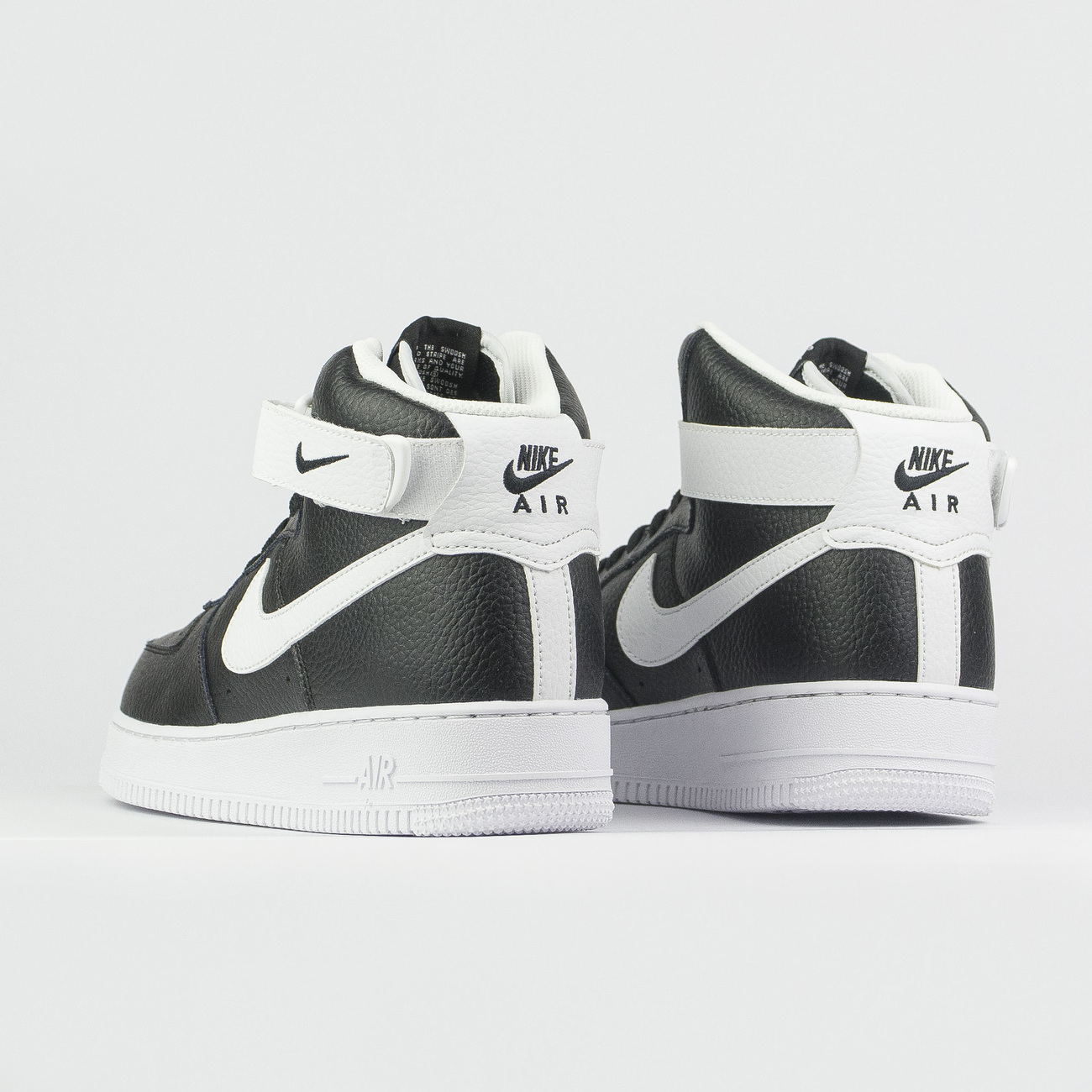 Кроссовки Nike Air Force 1 Mid Black / White Кроссовки Nike Air Force 1 Mid Black / White