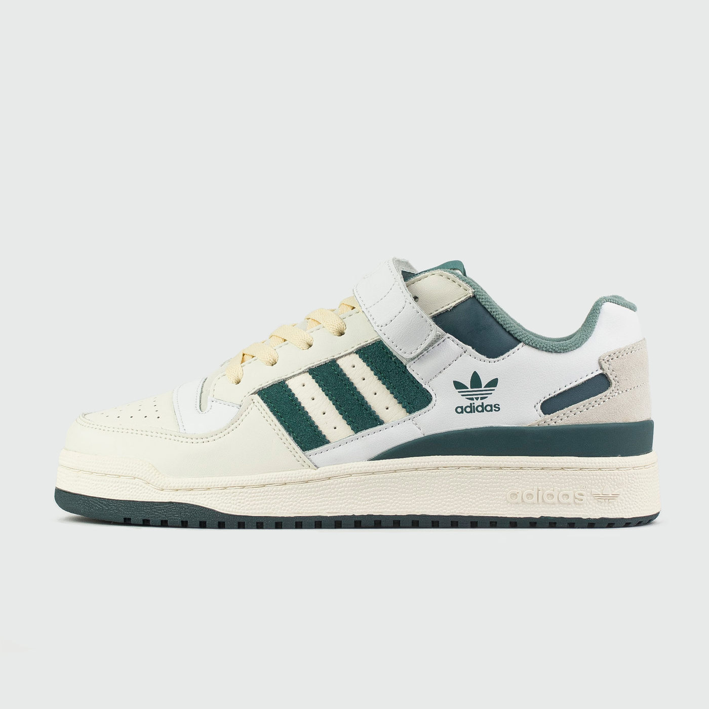 Кроссовки Adidas Forum Low White / Green