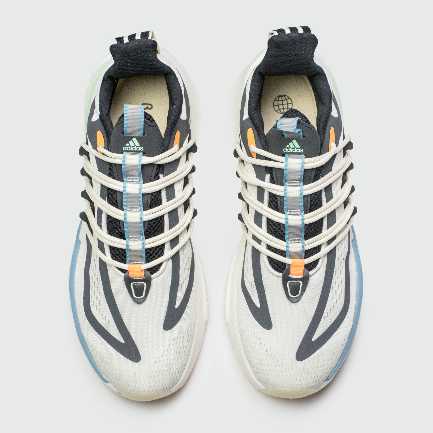 Кроссовки Adidas Alphaboost V1 White Mint