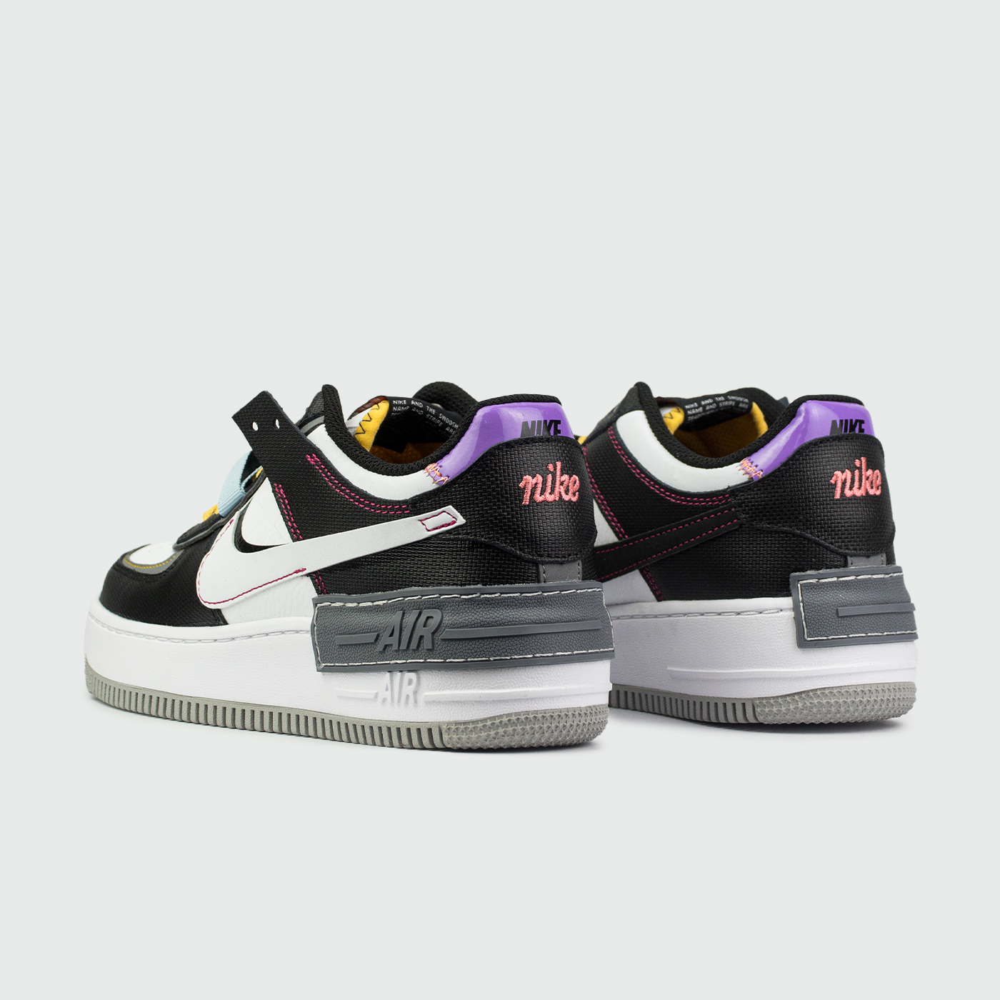 Кроссовки Nike Air Force 1 Wmns Shadow Black / White Кроссовки Nike Air Force 1 Wmns Shadow Black / White