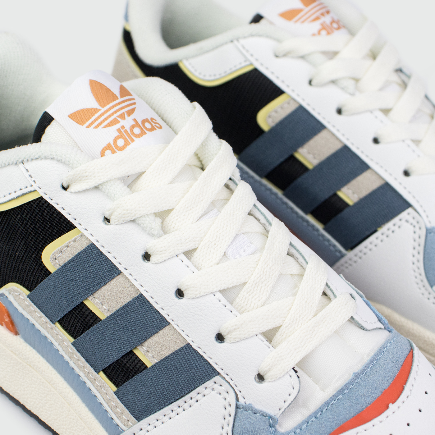 Кроссовки Adidas Forum Low White Blue Carbon Кроссовки Adidas Forum Low White Blue Carbon