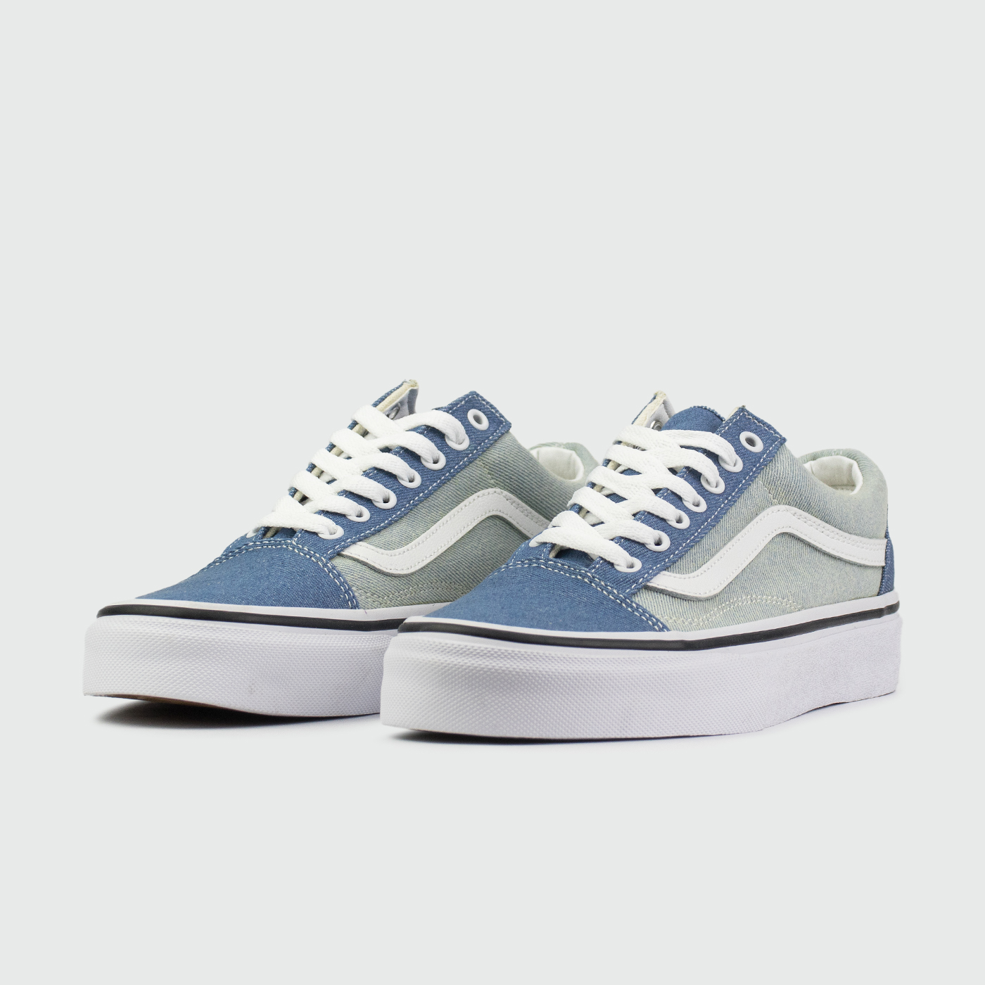 Кеды Vans Old Skool Jeans Blue Кеды Vans Old Skool Jeans Blue