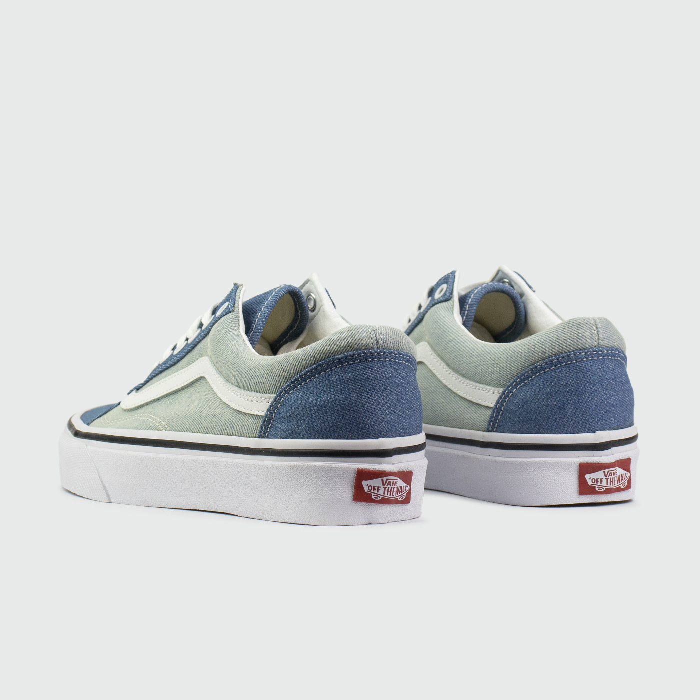 Кеды Vans Old Skool Jeans Blue Кеды Vans Old Skool Jeans Blue