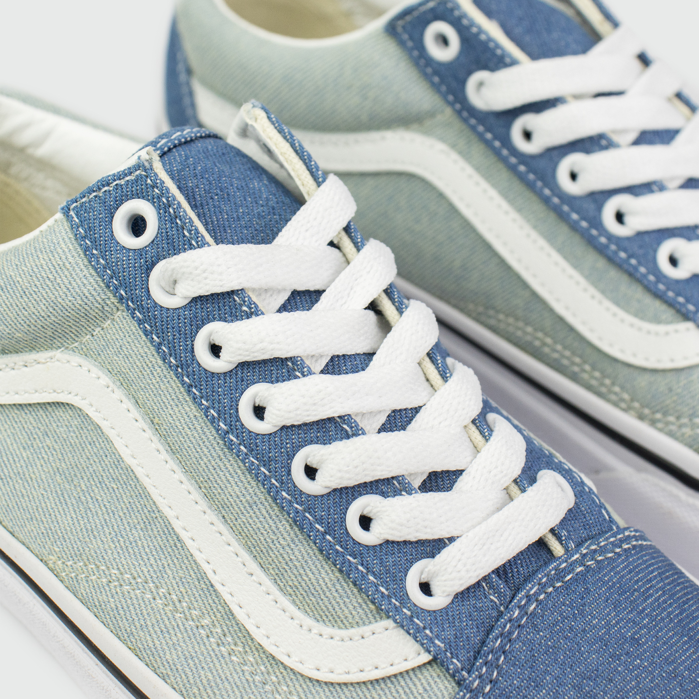 Кеды Vans Old Skool Jeans Blue Кеды Vans Old Skool Jeans Blue