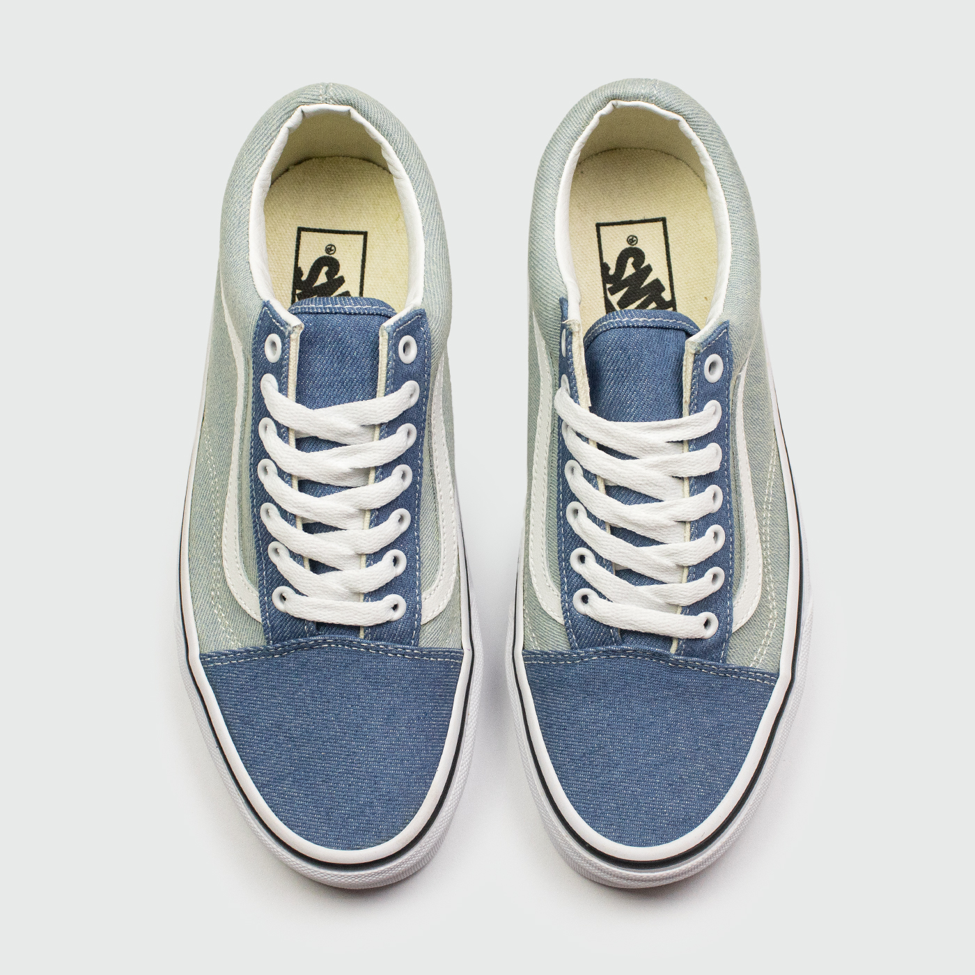 Кеды Vans Old Skool Jeans Blue Кеды Vans Old Skool Jeans Blue