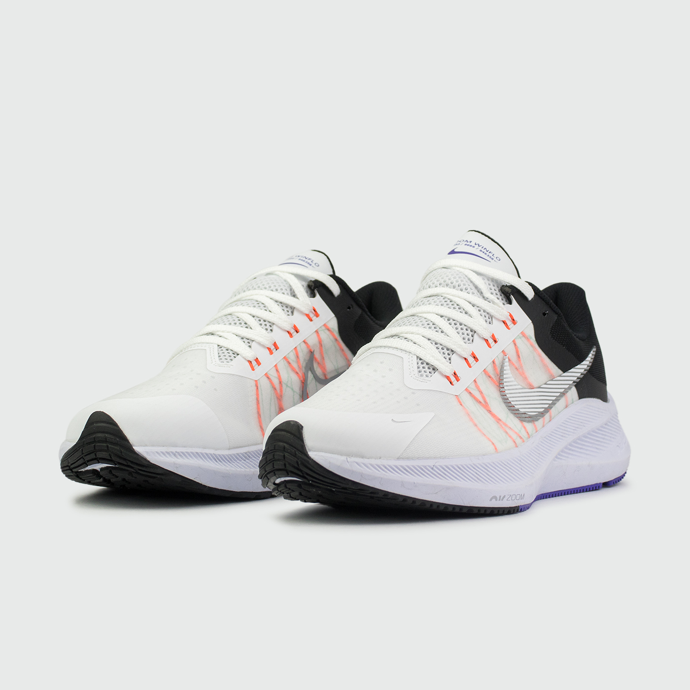 Кроссовки Nike Zoom Winflo 8 White Black Кроссовки Nike Zoom Winflo 8 White Black