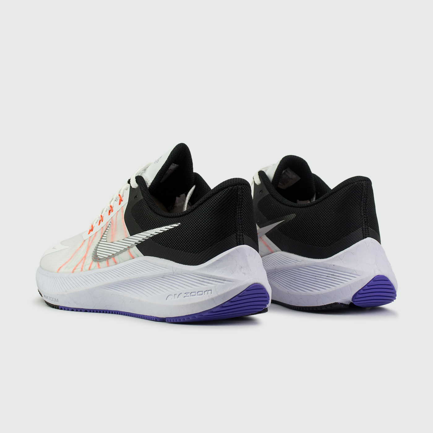 Кроссовки Nike Zoom Winflo 8 White Black Кроссовки Nike Zoom Winflo 8 White Black