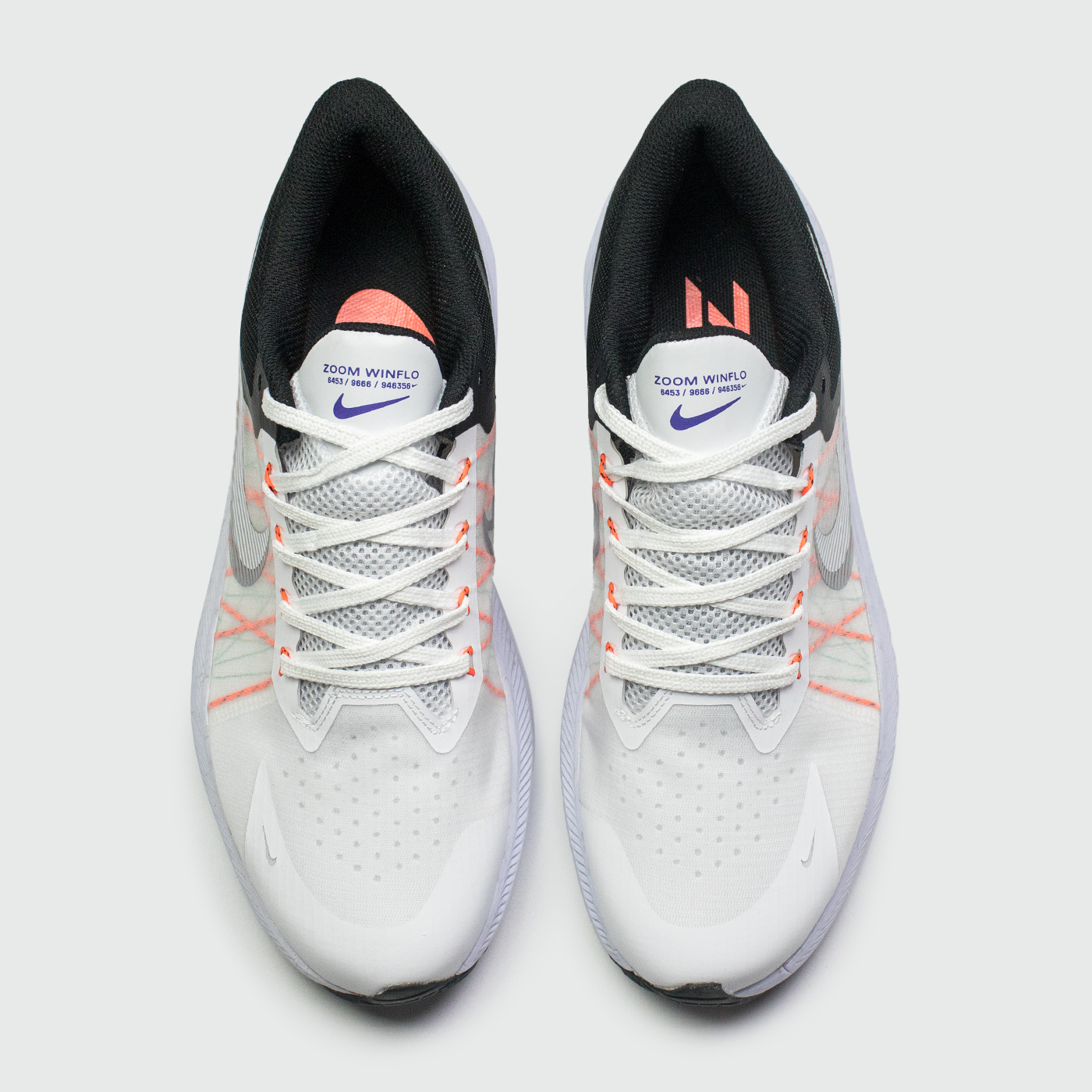 Кроссовки Nike Zoom Winflo 8 White Black Кроссовки Nike Zoom Winflo 8 White Black