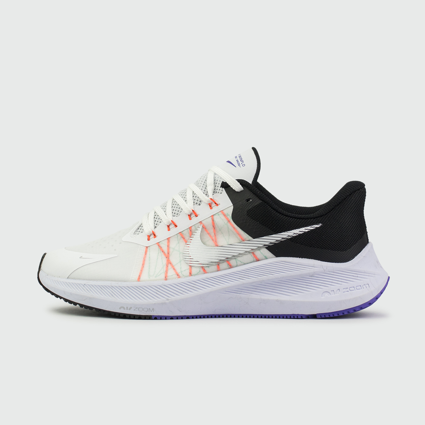 Кроссовки Nike Zoom Winflo 8 White Black Кроссовки Nike Zoom Winflo 8 White Black