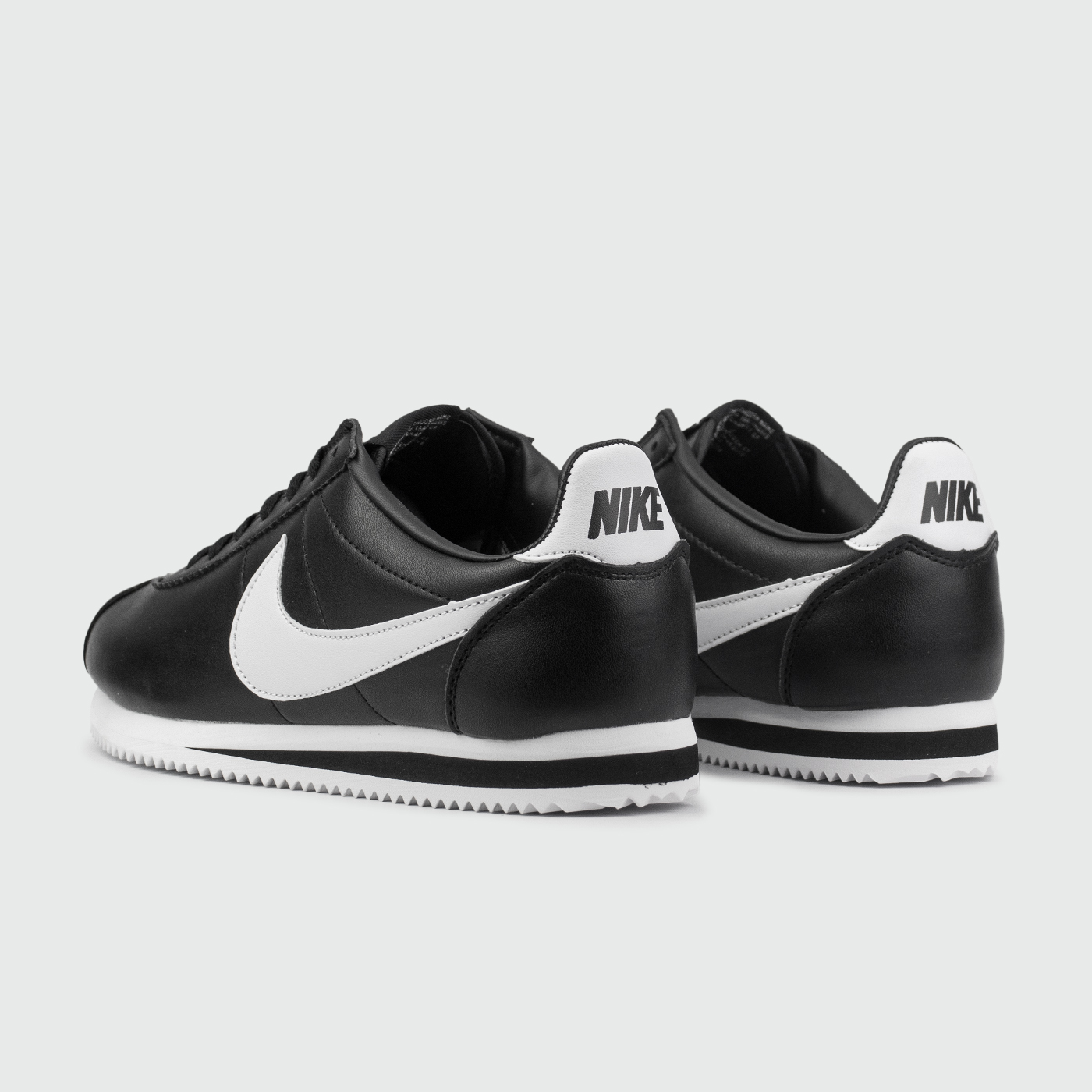 Кроссовки Nike Cortez Classic Leather Black White