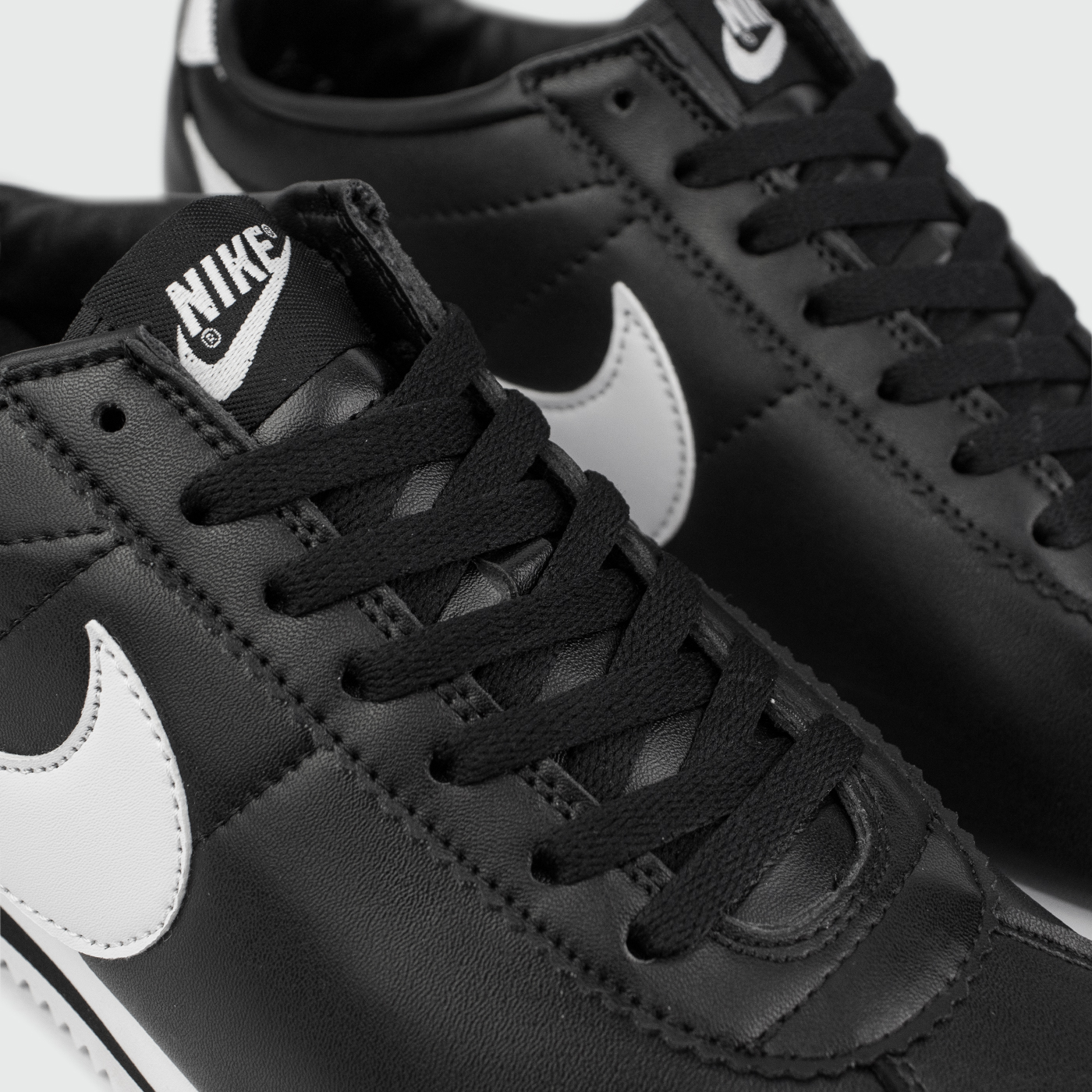 Кроссовки Nike Cortez Classic Leather Black White