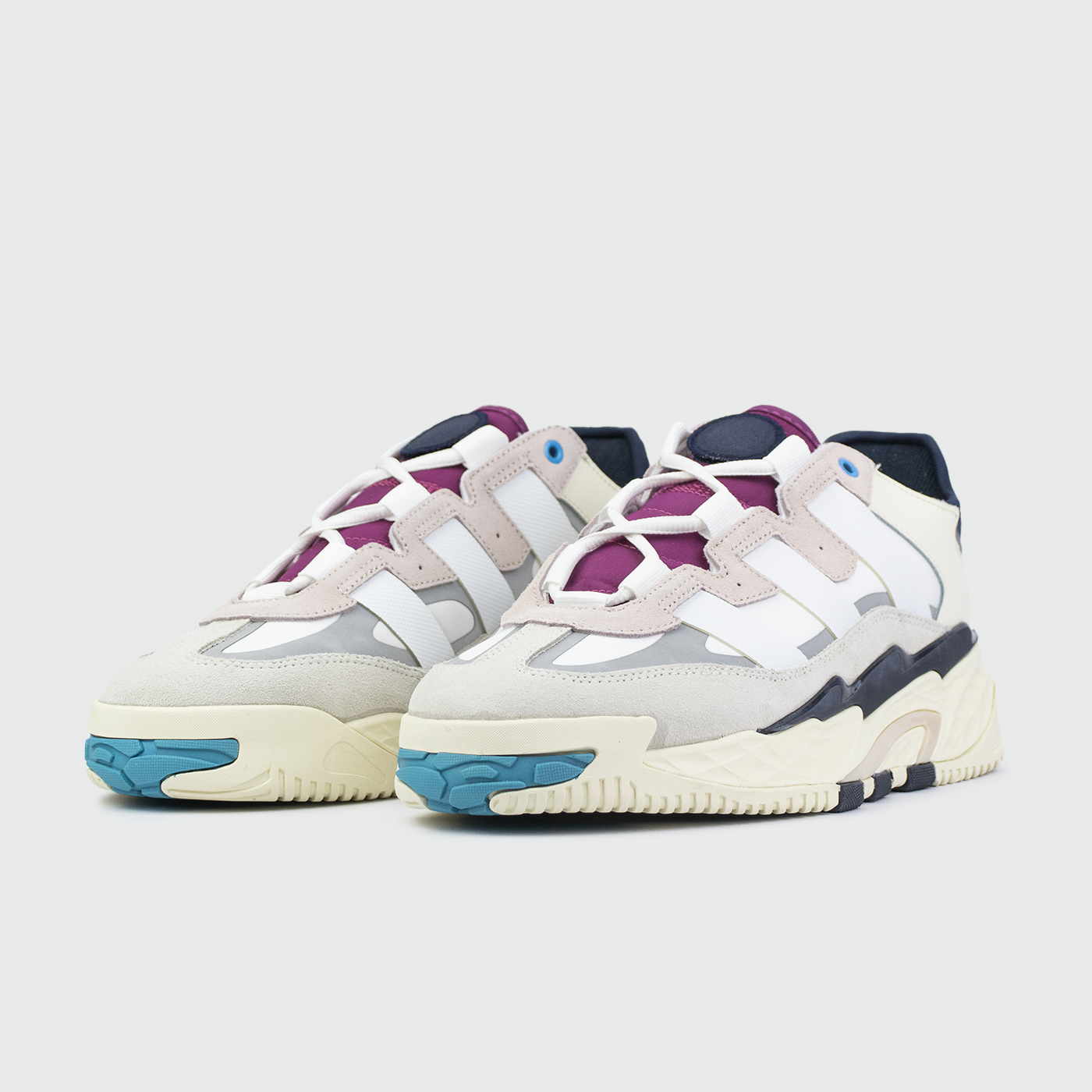 Кроссовки Adidas Niteball Wmns White / Beige Кроссовки Adidas Niteball Wmns White / Beige
