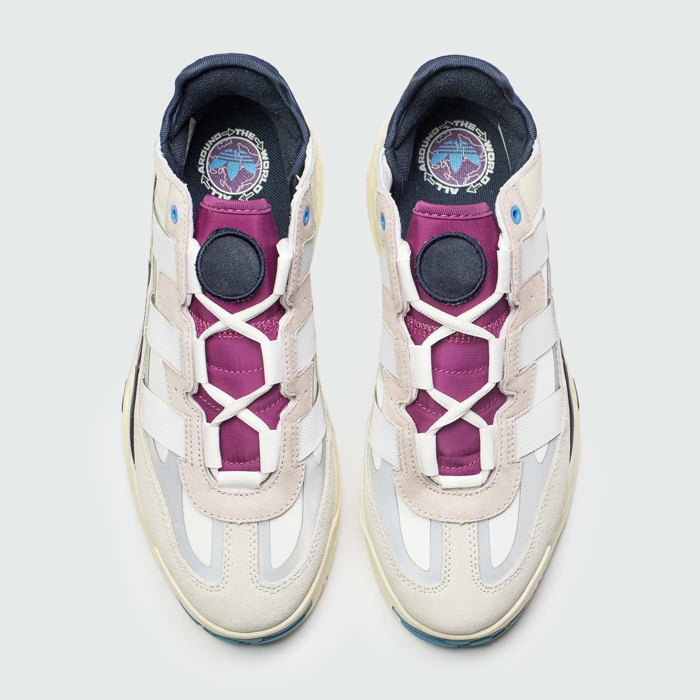 Кроссовки Adidas Niteball Wmns White / Beige Кроссовки Adidas Niteball Wmns White / Beige