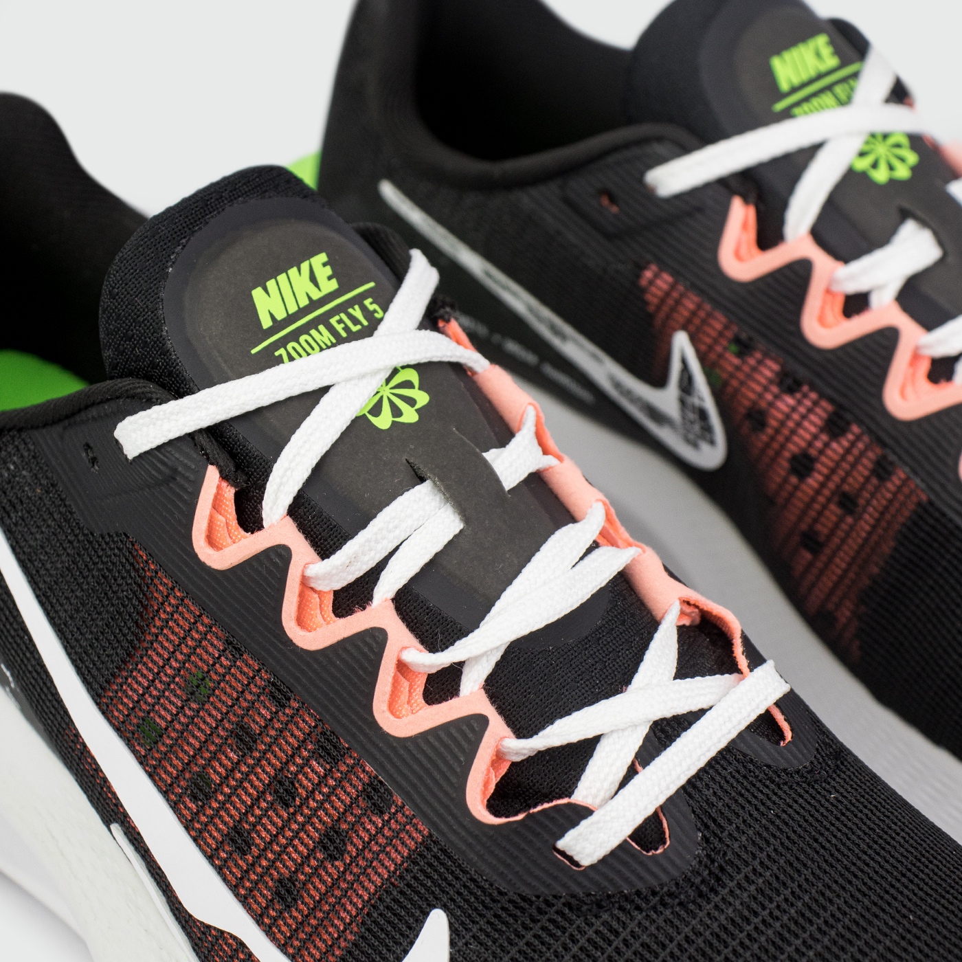 Кроссовки Nike Zoom Fly 5 React Black / Green Кроссовки Nike Zoom Fly 5 React Black / Green
