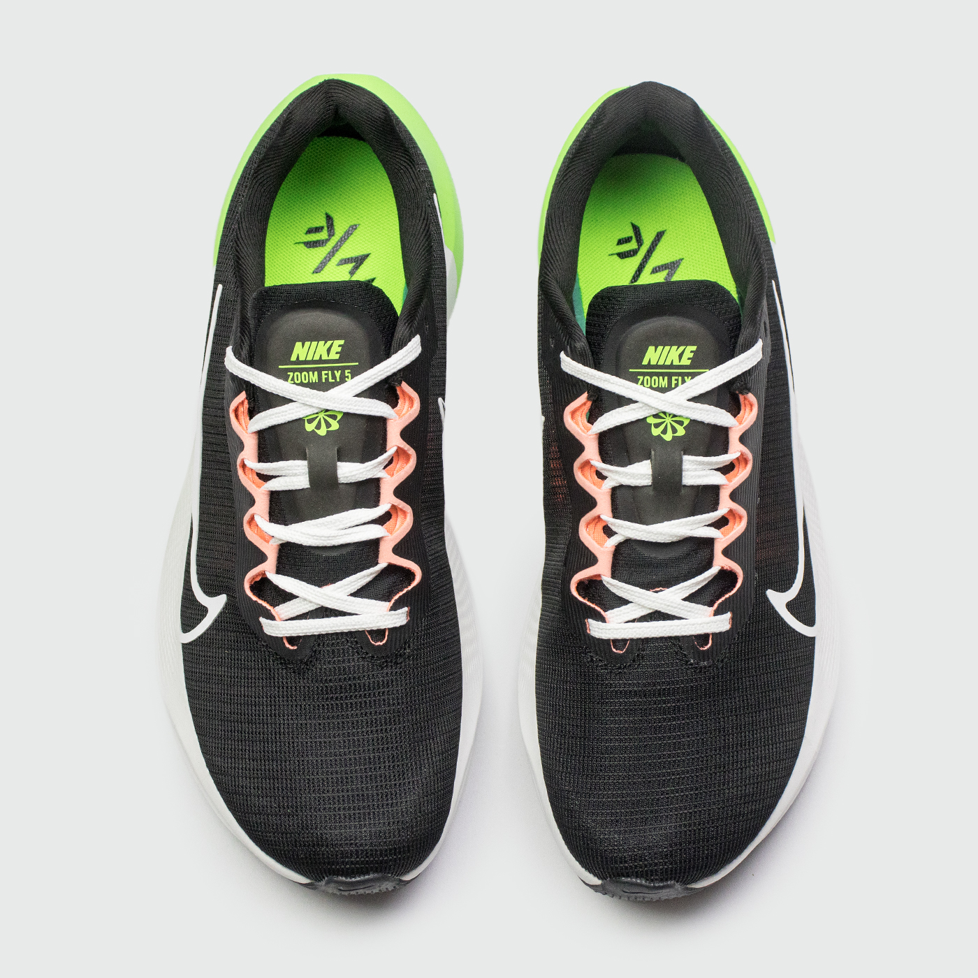 Кроссовки Nike Zoom Fly 5 React Black / Green Кроссовки Nike Zoom Fly 5 React Black / Green