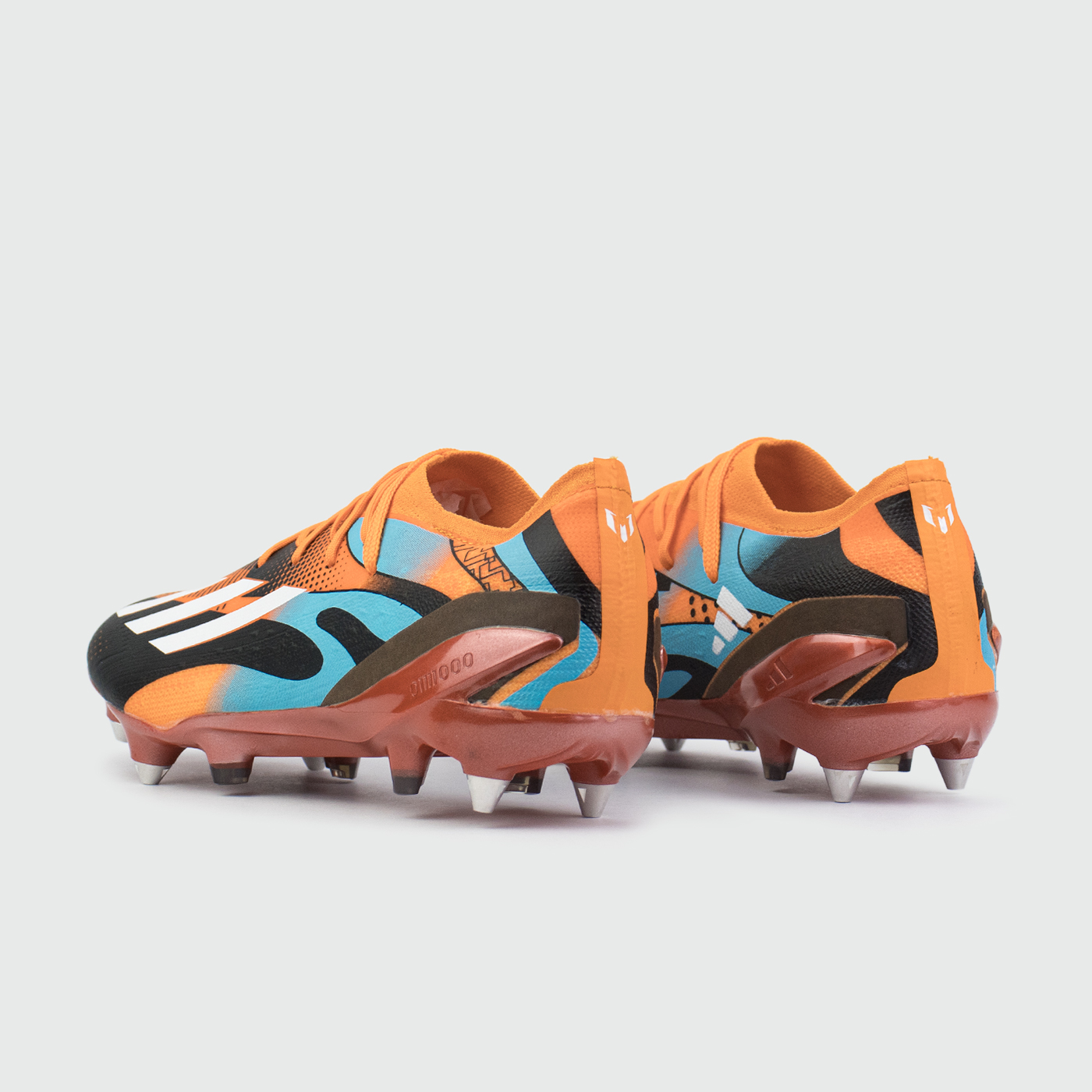 Бутсы Adidas X Speedportal.1 SG Messi Orange Black Бутсы Adidas X Speedportal.1 SG Messi Orange Black