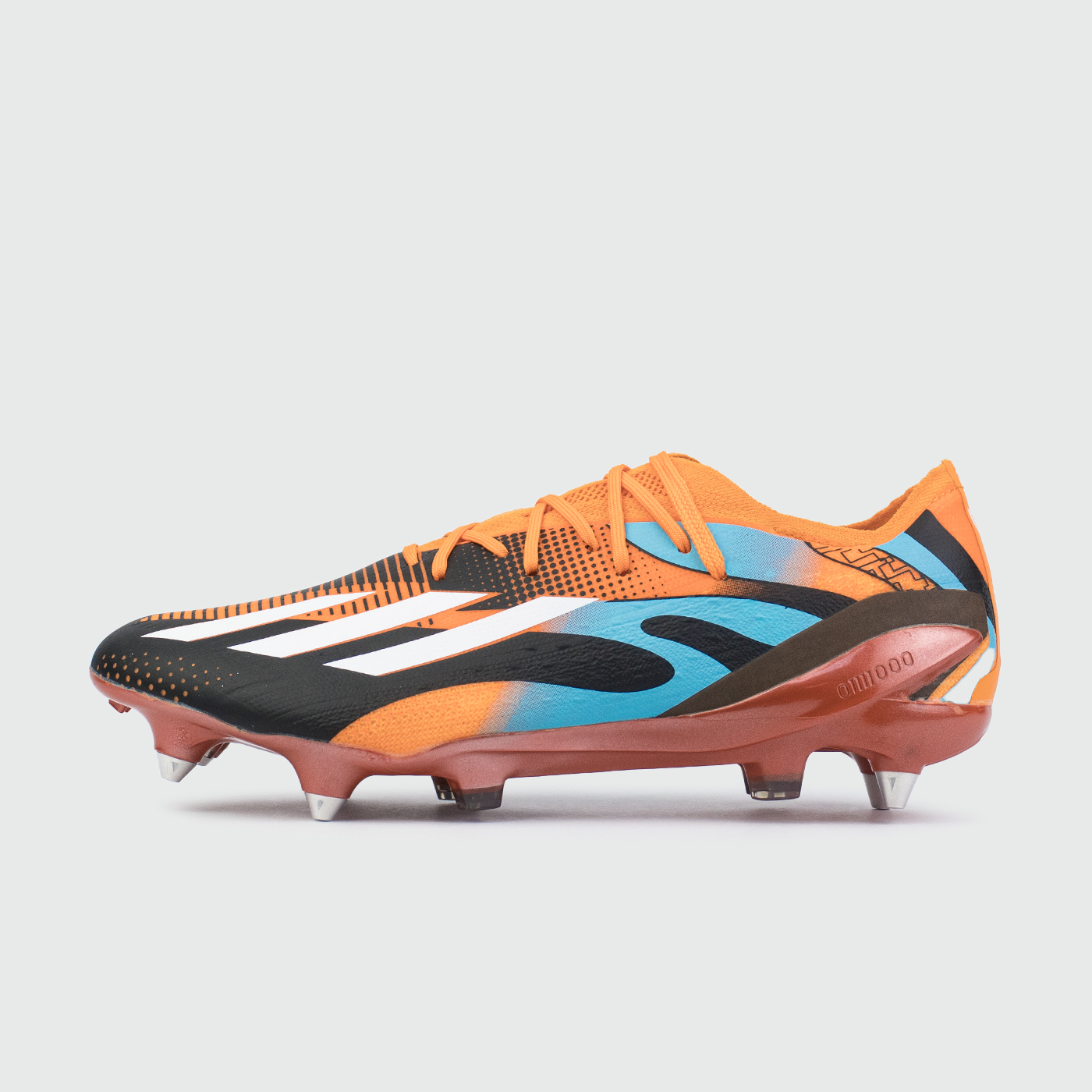 Бутсы Adidas X Speedportal.1 SG Messi Orange Black Бутсы Adidas X Speedportal.1 SG Messi Orange Black