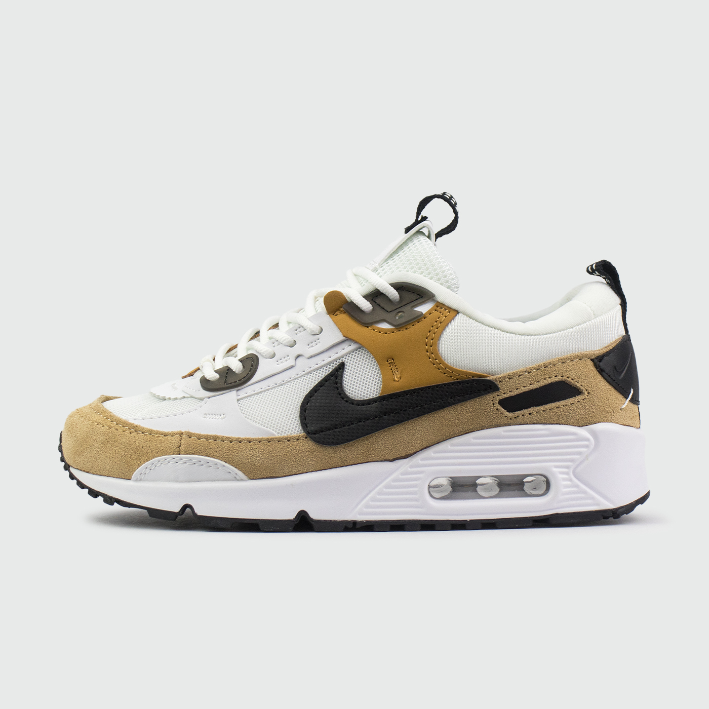 Кроссовки Nike Air Max 90 Futura Wmns White / Brown Кроссовки Nike Air Max 90 Futura Wmns White / Brown