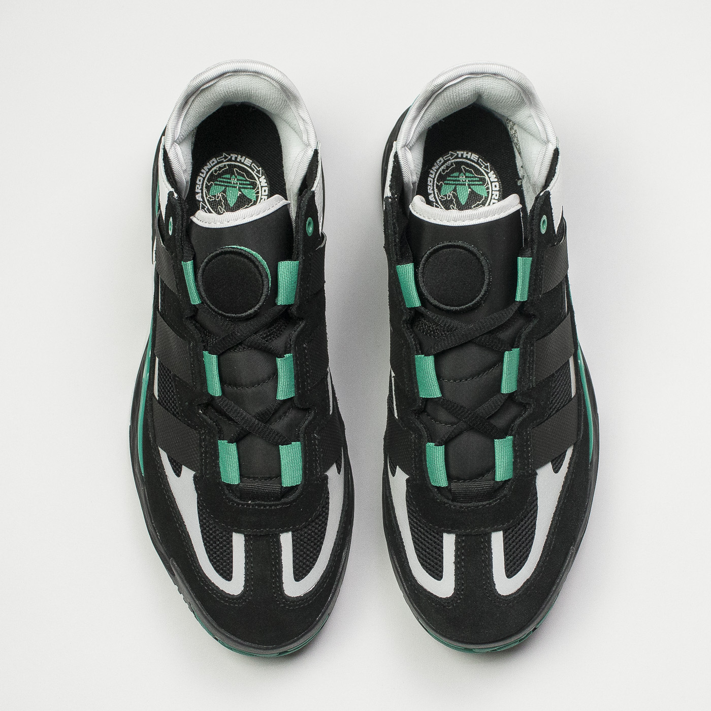 Кроссовки Adidas Niteball Wmns Black / Green new Кроссовки Adidas Niteball Wmns Black / Green new