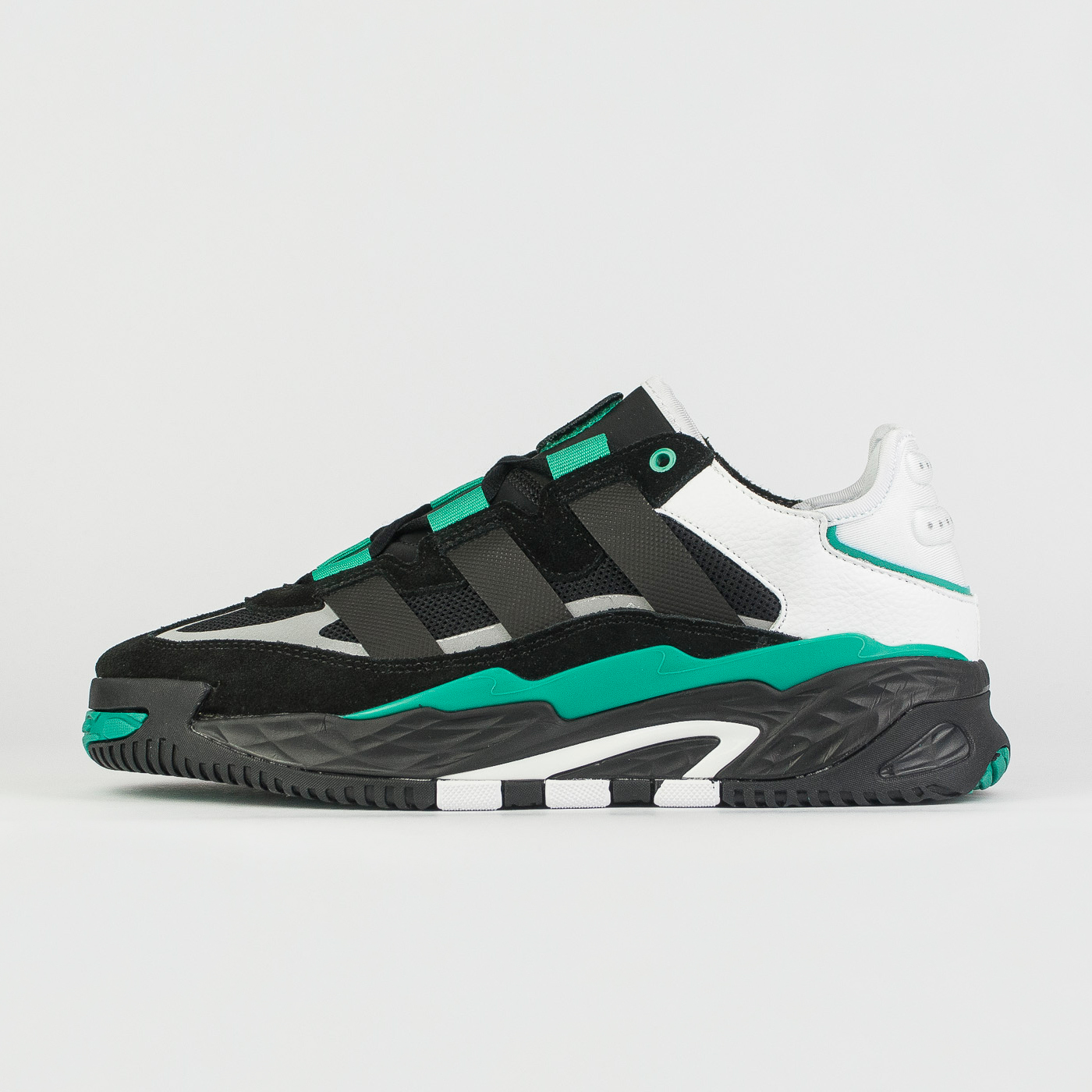Кроссовки Adidas Niteball Wmns Black / Green new Кроссовки Adidas Niteball Wmns Black / Green new