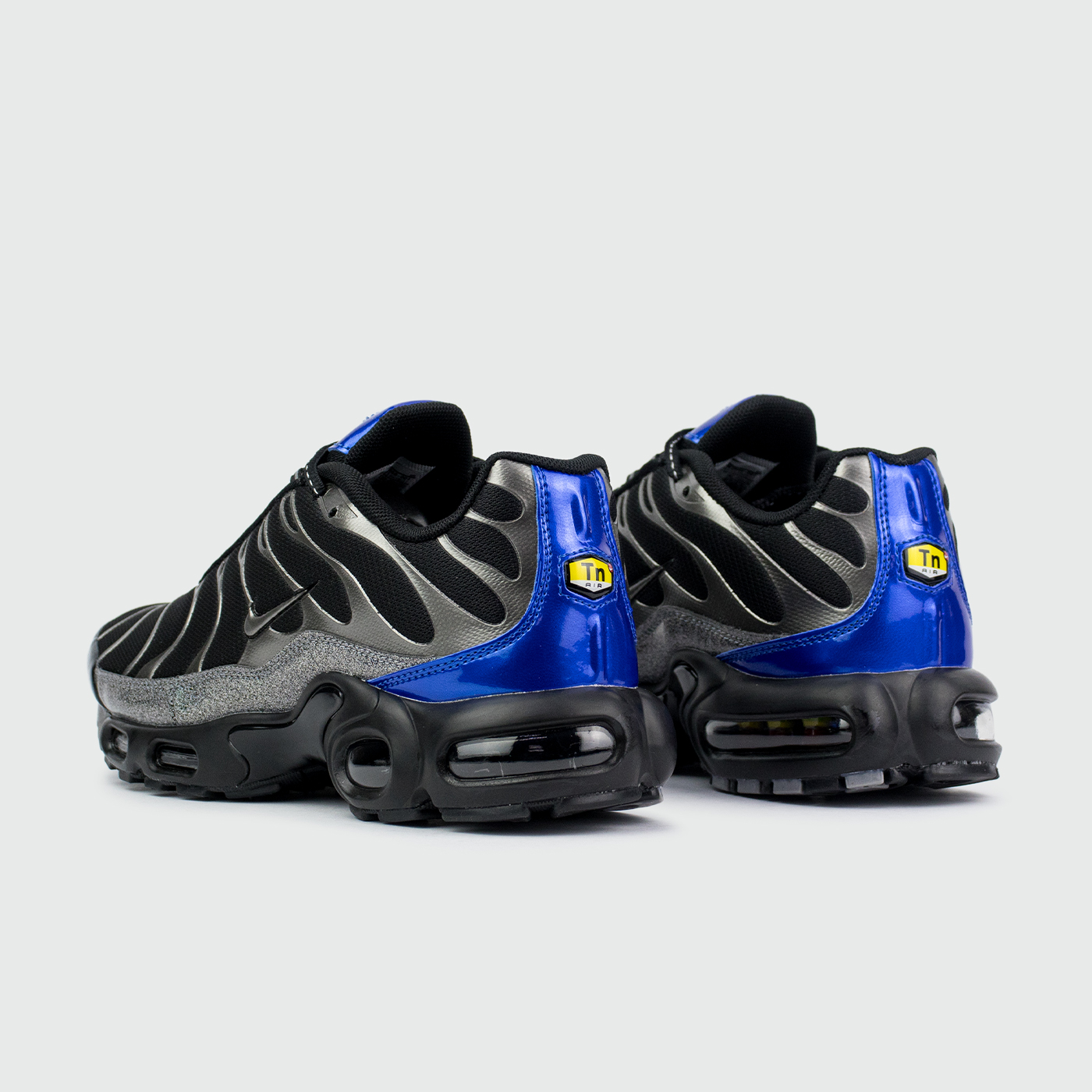 Кроссовки Nike Air Max Plus Tn Black Grey / Silver Blue Кроссовки Nike Air Max Plus Tn Black Grey / Silver Blue