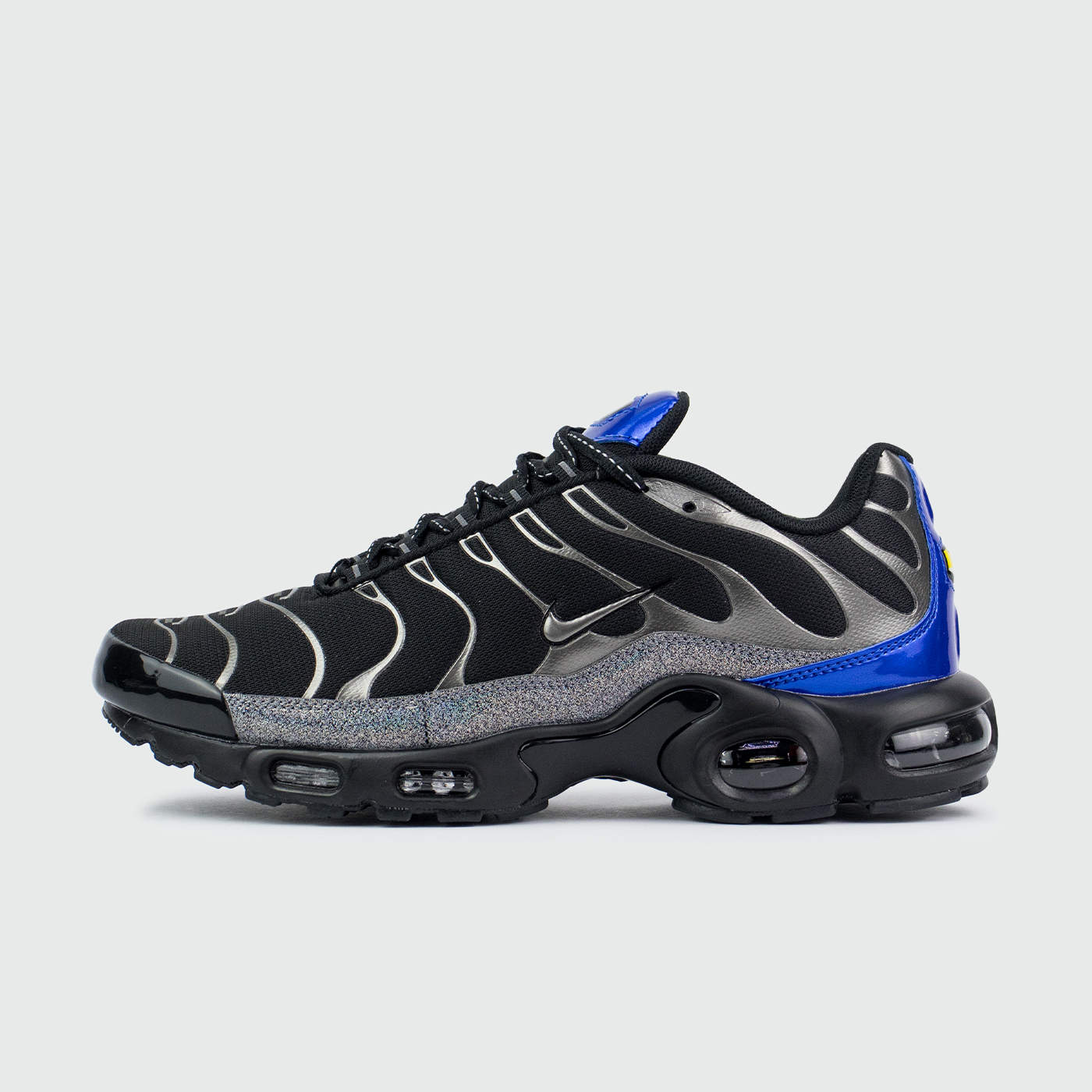 Кроссовки Nike Air Max Plus Tn Black Grey / Silver Blue Кроссовки Nike Air Max Plus Tn Black Grey / Silver Blue