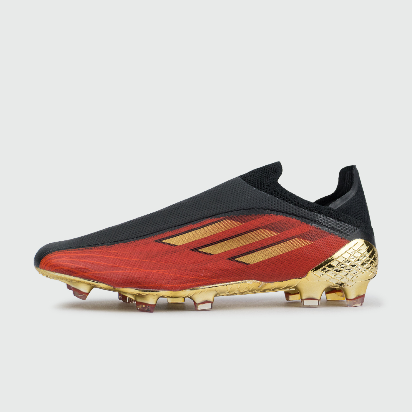 Бутсы Adidas X SPEEDFLOW+ FG Red Black / Gold Бутсы Adidas X SPEEDFLOW+ FG Red Black / Gold