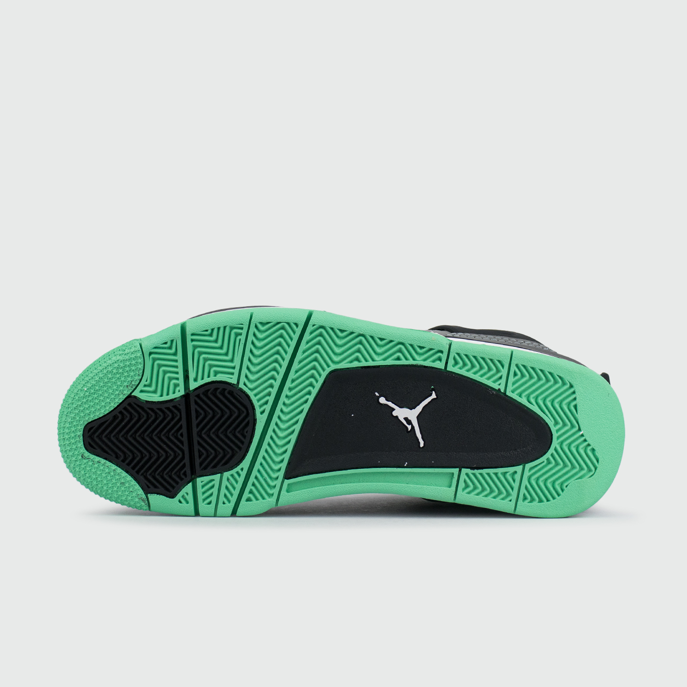 Кроссовки Nike Air Jordan 4 Retro Green Glow Qual.