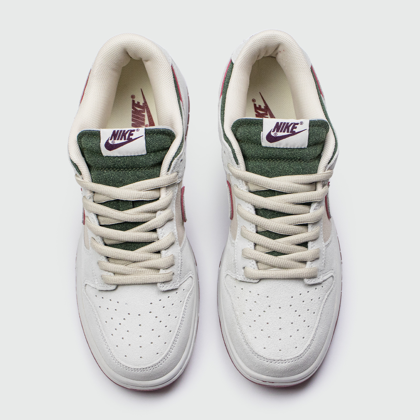 Кроссовки Nike Dunk Low L.Grey / Red SteamBoy OST