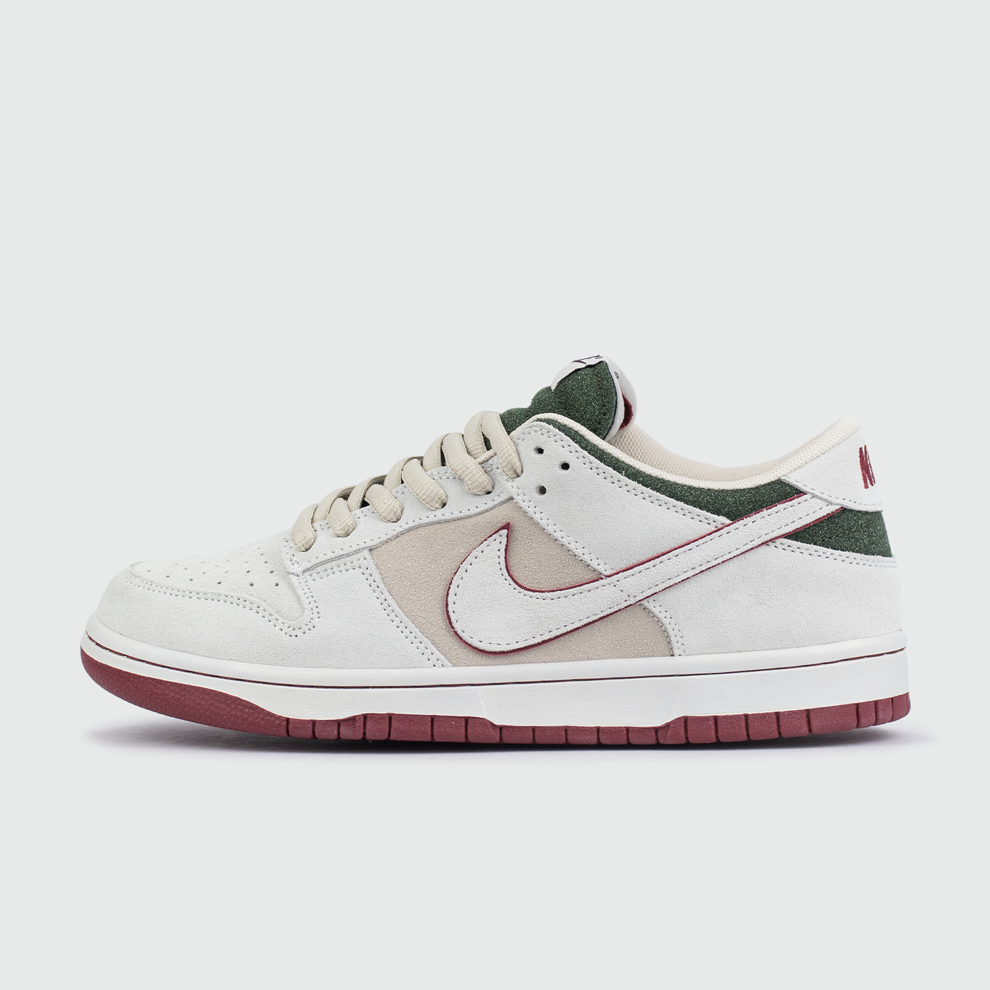 Кроссовки Nike Dunk Low L.Grey / Red SteamBoy OST