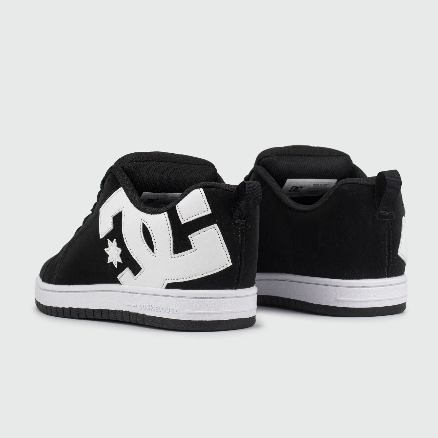 Кеды DC Shoes Court Graffik Black / White Кеды DC Shoes Court Graffik Black / White