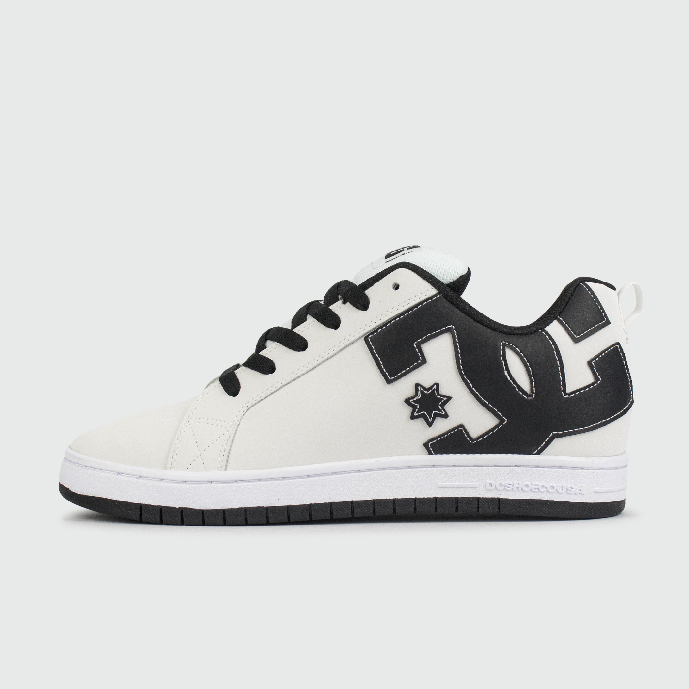 Кеды DC Shoes Court Graffik White / Logo Black Кеды DC Shoes Court Graffik White / Logo Black