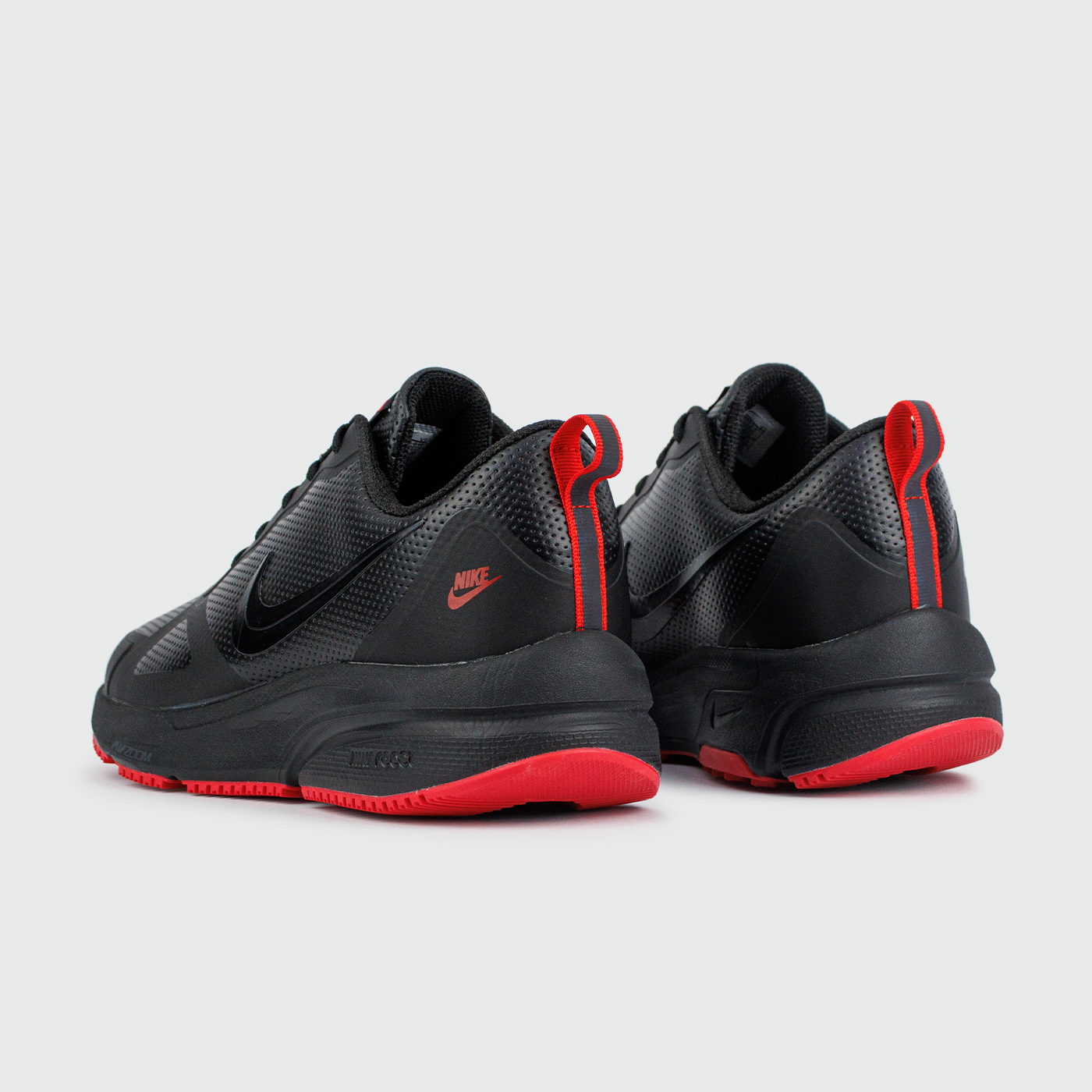 Кроссовки Nike Zoom Winflo 8 Leather Black / Red Кроссовки Nike Zoom Winflo 8 Leather Black / Red