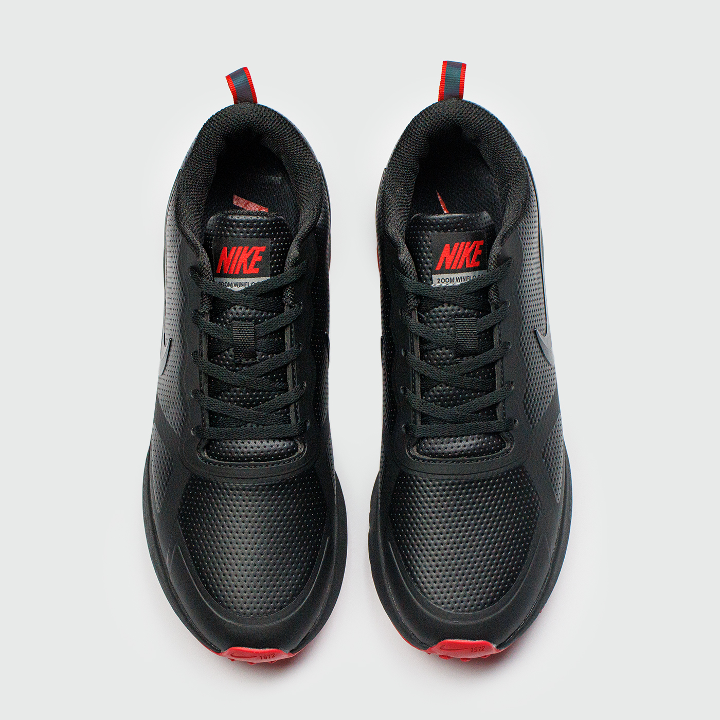 Кроссовки Nike Zoom Winflo 8 Leather Black / Red Кроссовки Nike Zoom Winflo 8 Leather Black / Red