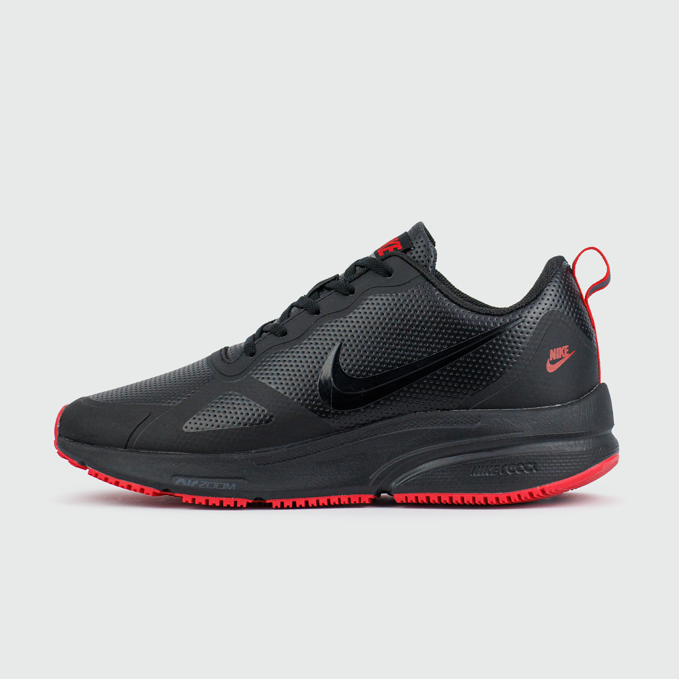 Кроссовки Nike Zoom Winflo 8 Leather Black / Red Кроссовки Nike Zoom Winflo 8 Leather Black / Red