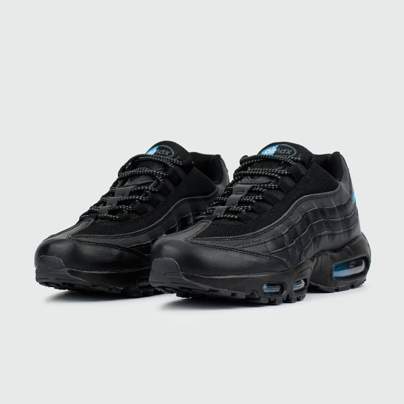 Кроссовки Nike Air Max 95 Black Blue Кроссовки Nike Air Max 95 Black Blue