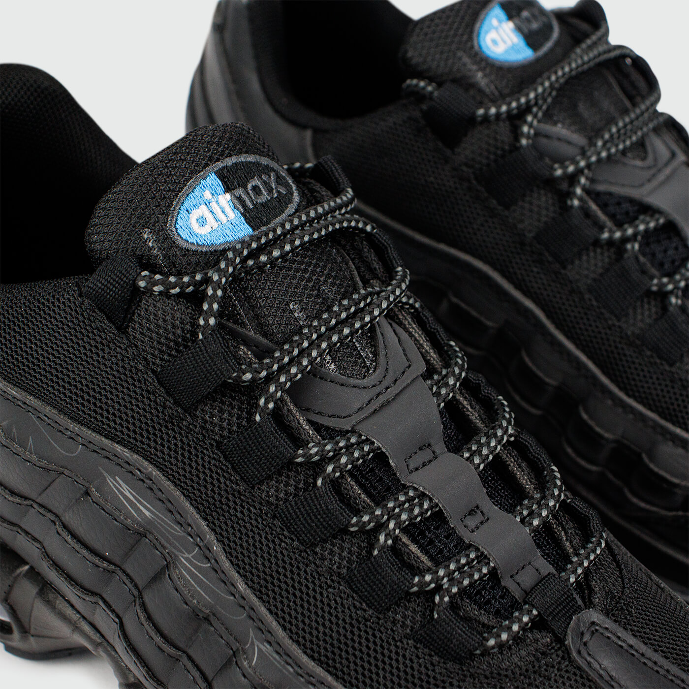 Кроссовки Nike Air Max 95 Black Blue Кроссовки Nike Air Max 95 Black Blue