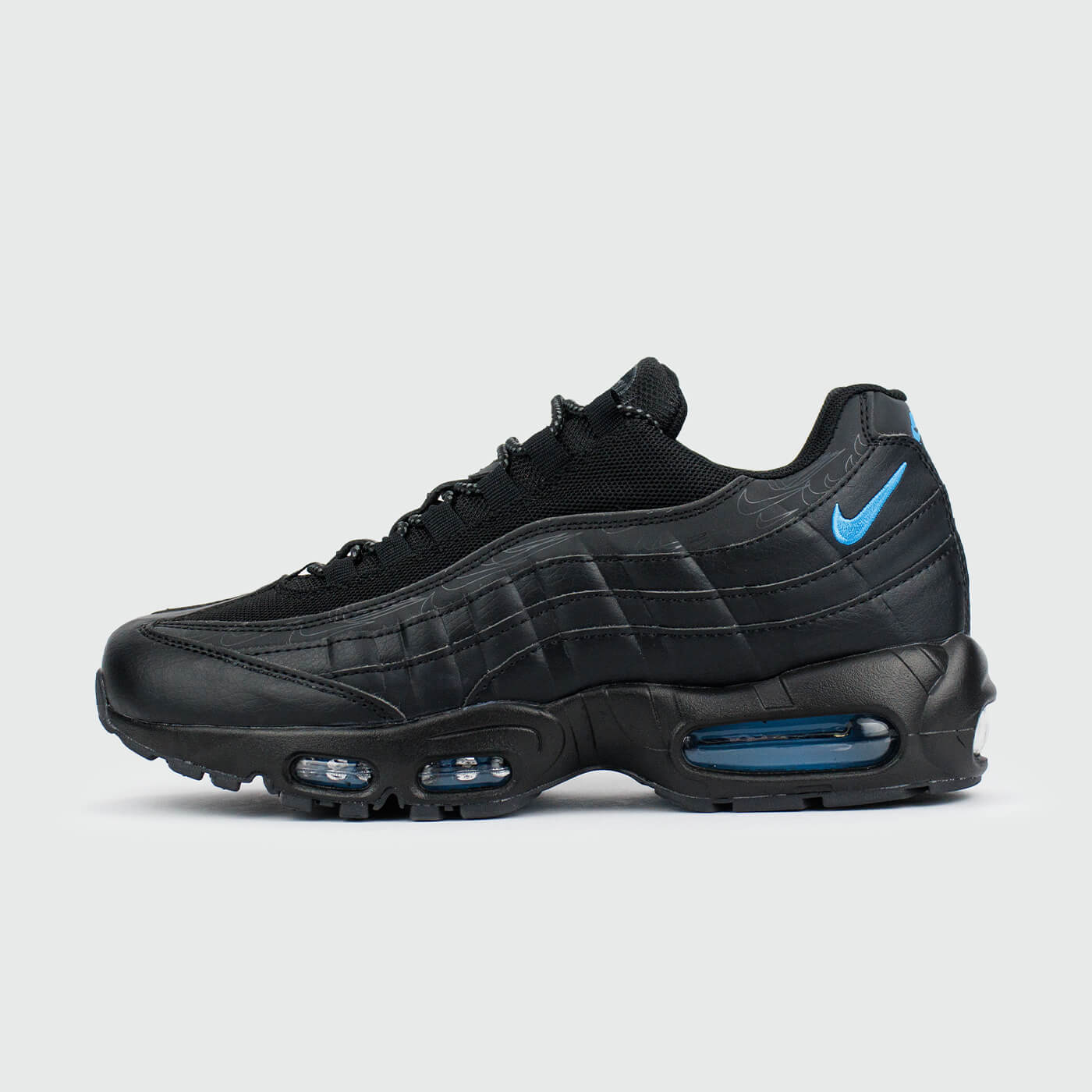 Кроссовки Nike Air Max 95 Black Blue Кроссовки Nike Air Max 95 Black Blue